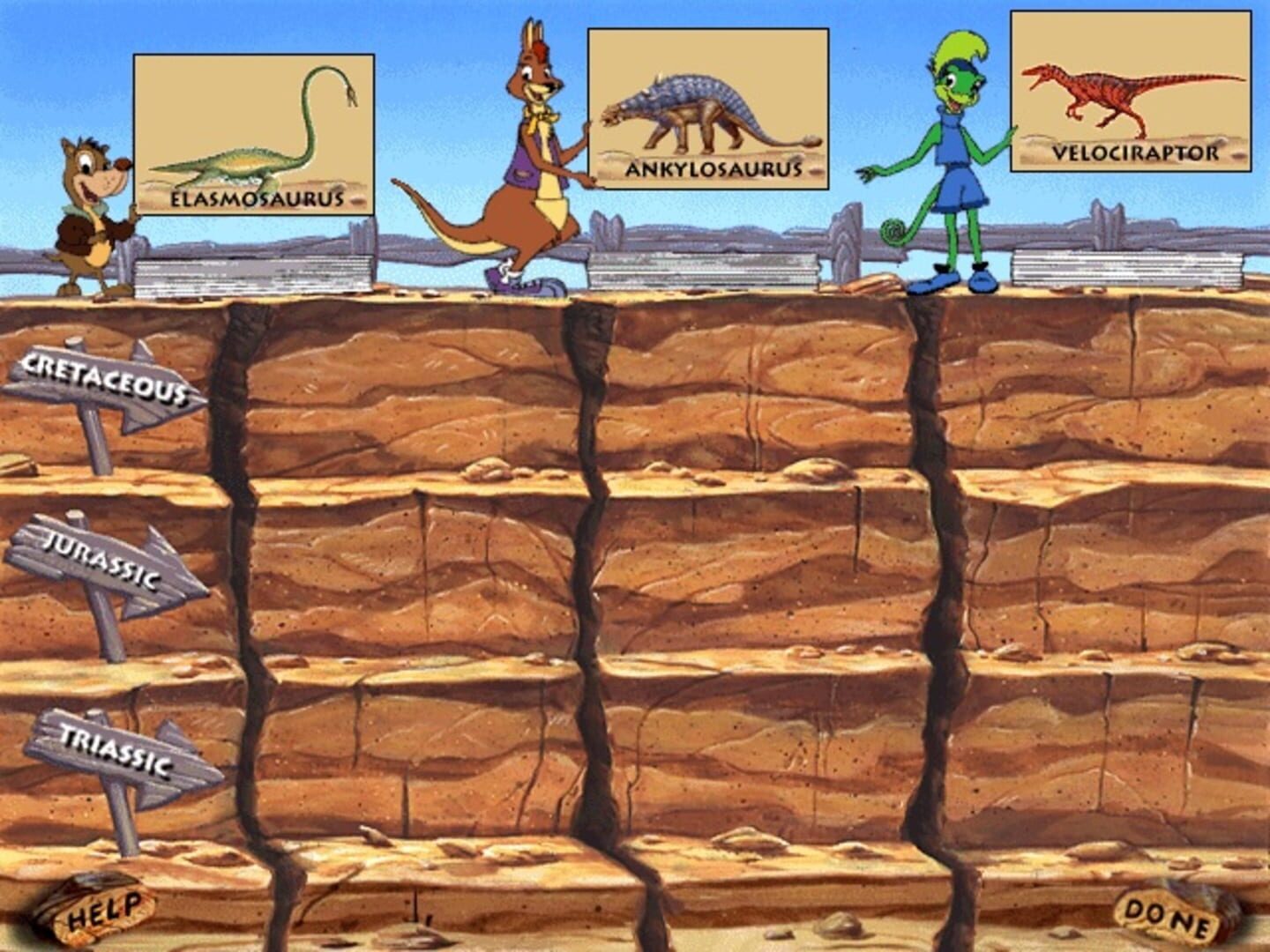 I Can Be a Dinosaur Finder - Screenshot