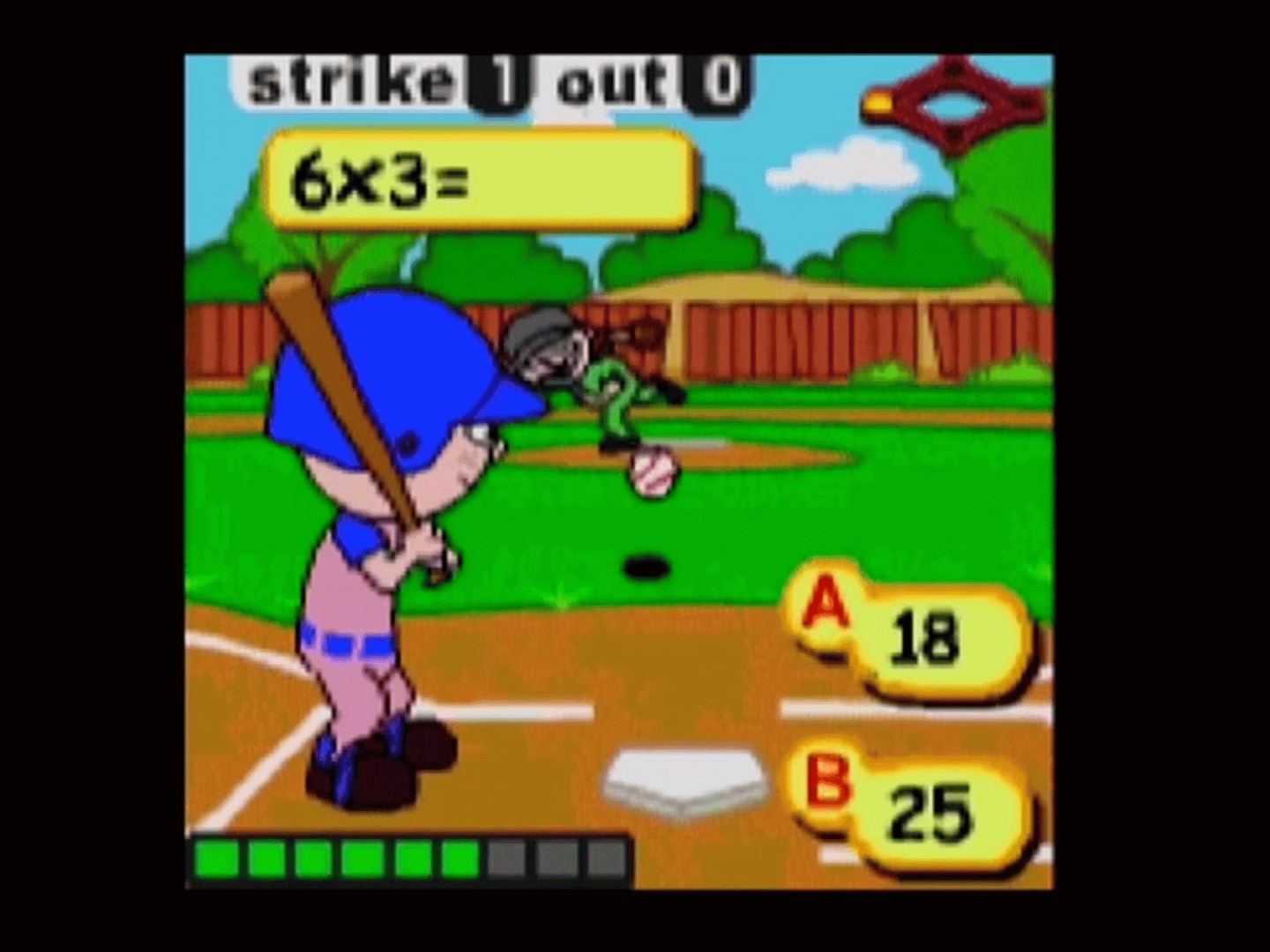 Math Baseball screenshot