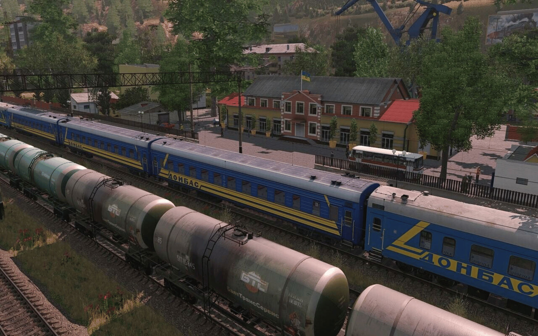 Trainz Railroad Simulator 2019: Model Trainz - UZ-Gbox screenshot