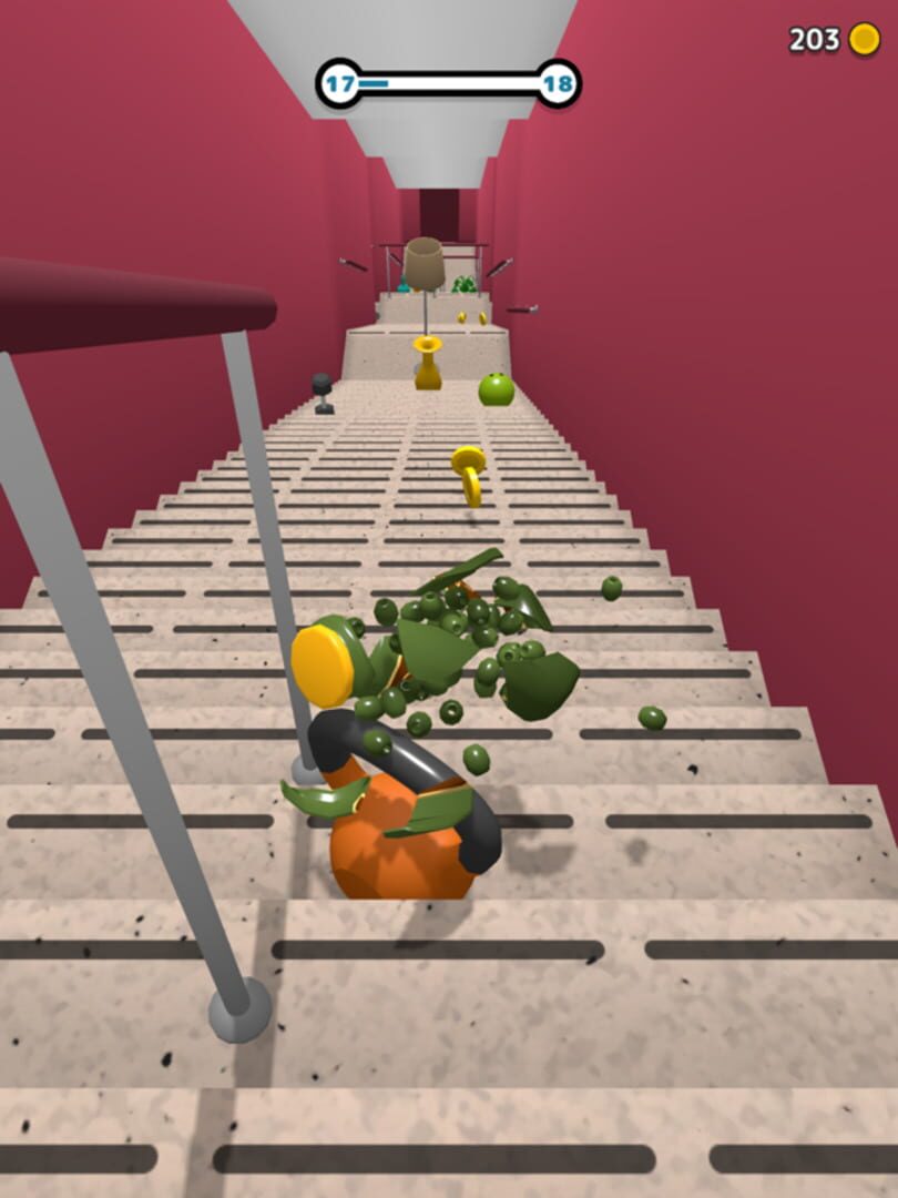 Rolling Down Bottles - Screenshot