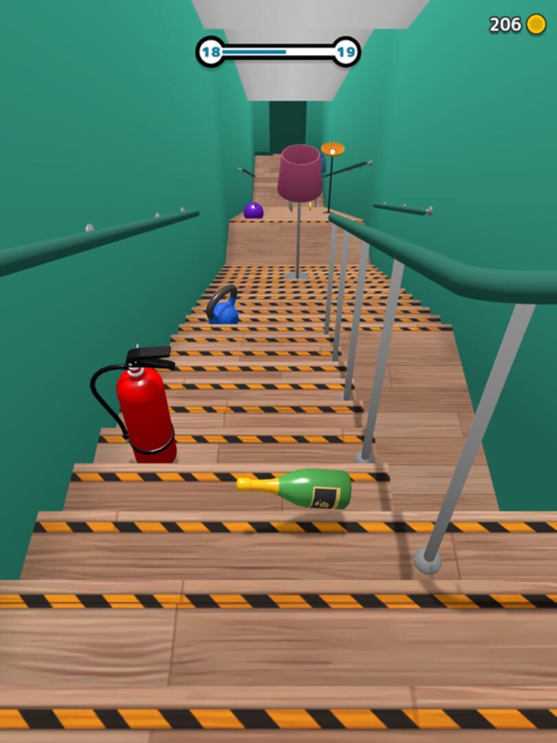 Rolling Down Bottles - Screenshot