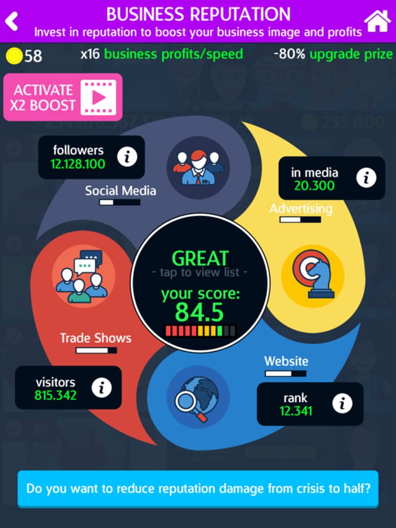 Business Superstar Idle Tycoon - Screenshot