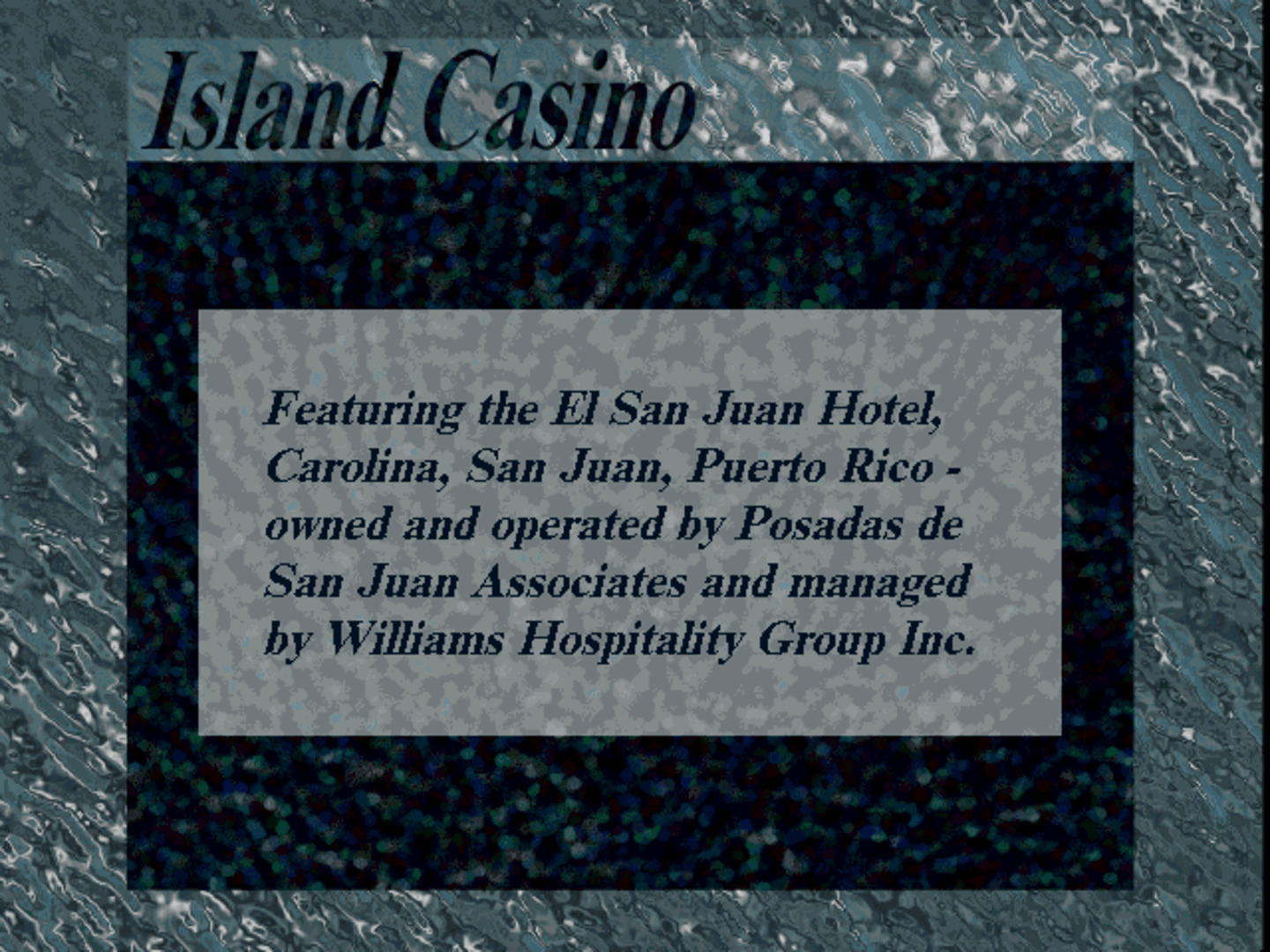 Island Casino screenshot