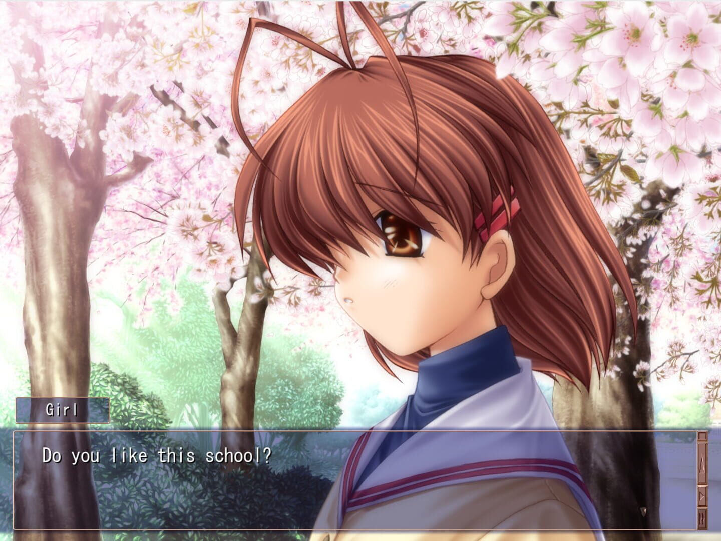 Captura de pantalla - Clannad