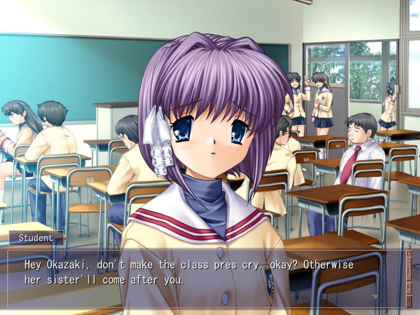 Captura de pantalla - Clannad