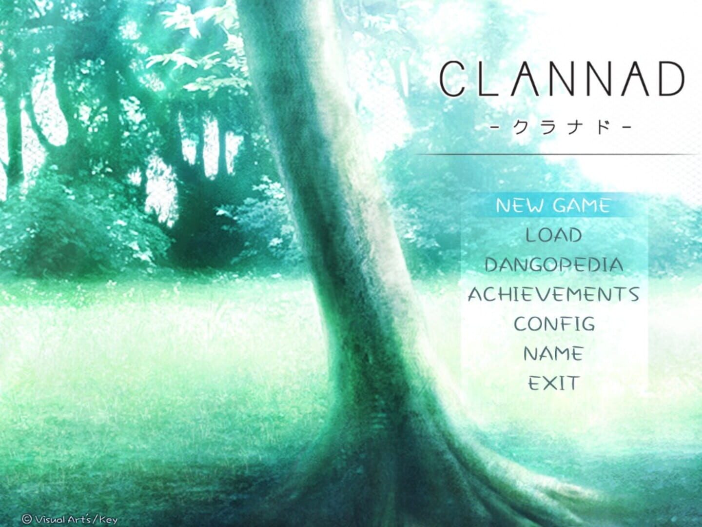 Captura de pantalla - Clannad