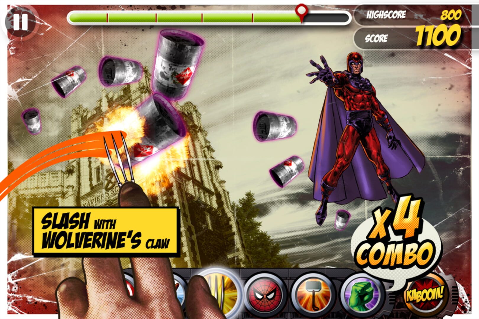 Captura de pantalla - Marvel Kapow!