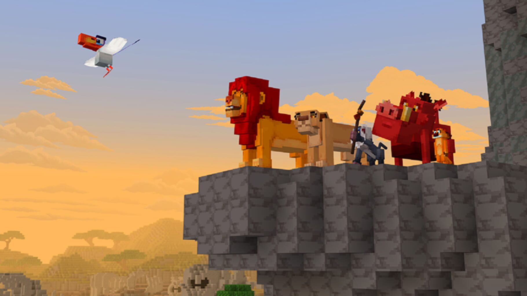 Captura de pantalla - Minecraft: Disney - Worlds of Adventure