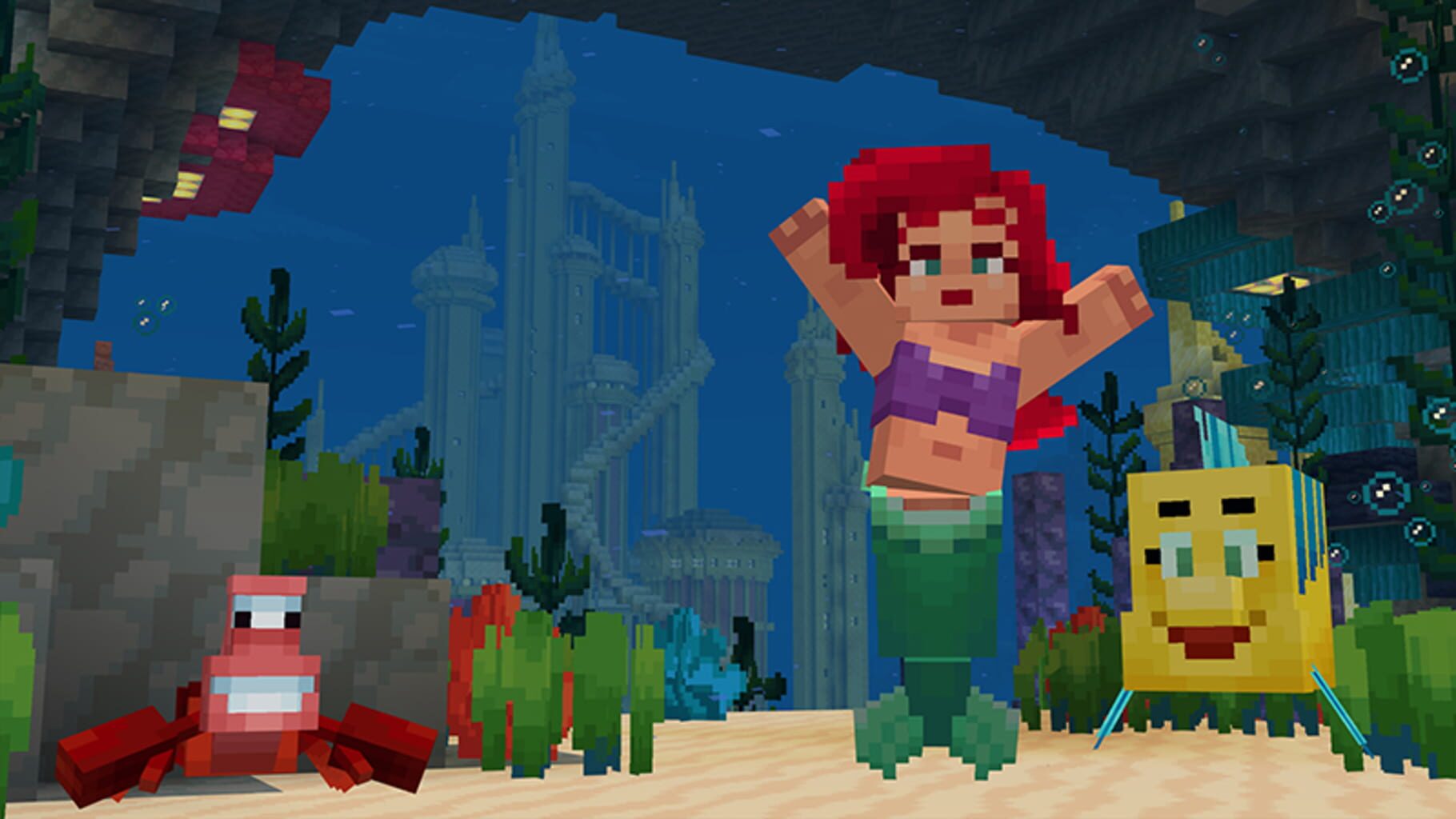 Captura de pantalla - Minecraft: Disney - Worlds of Adventure