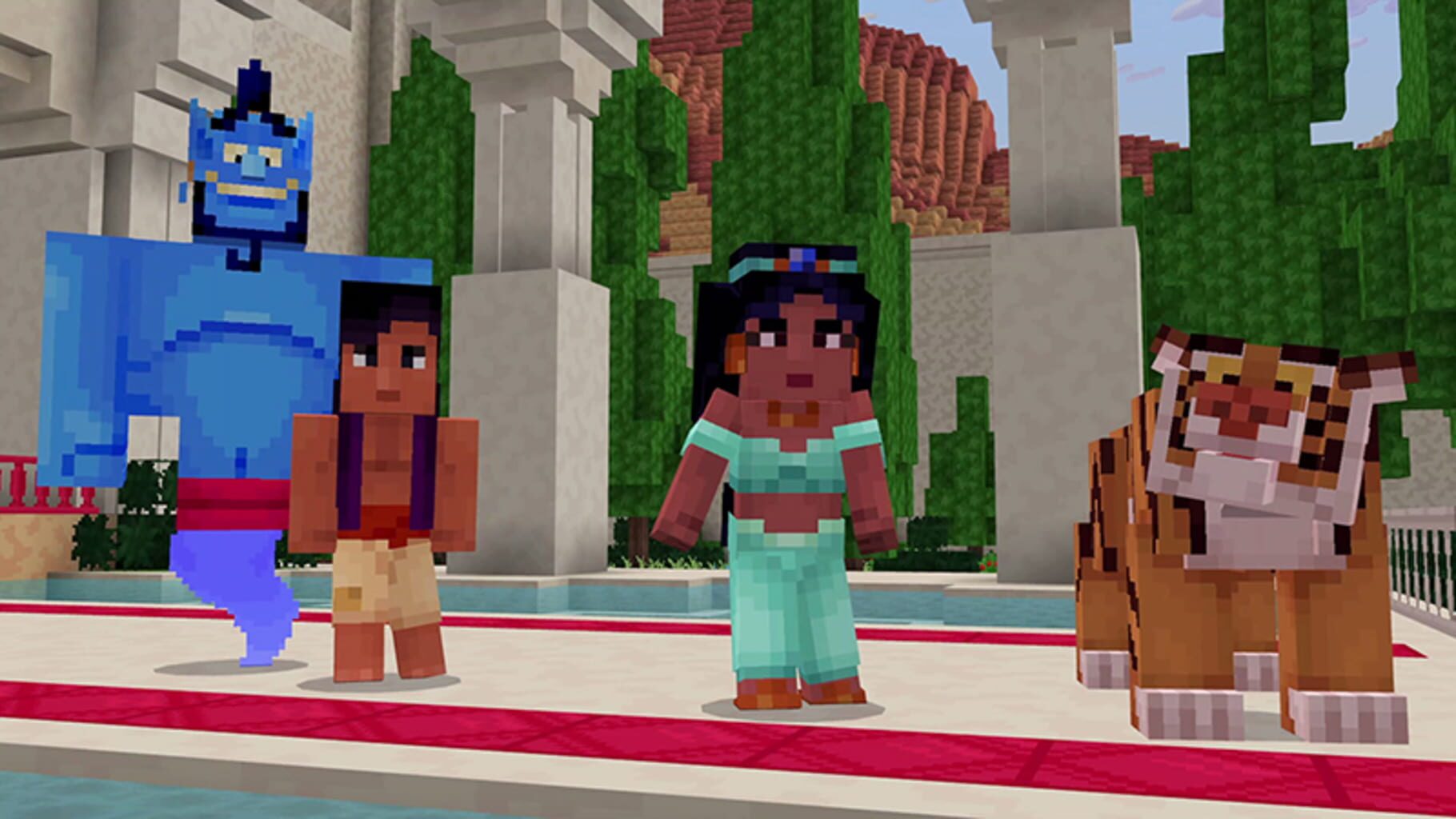 Captura de pantalla - Minecraft: Disney - Worlds of Adventure