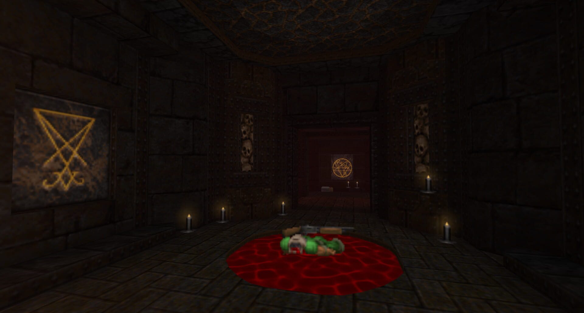 Halls of The Goat Child - Screenshot