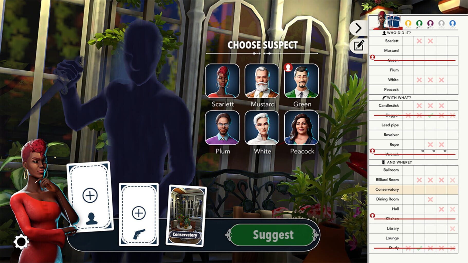 Clue/Cluedo screenshot