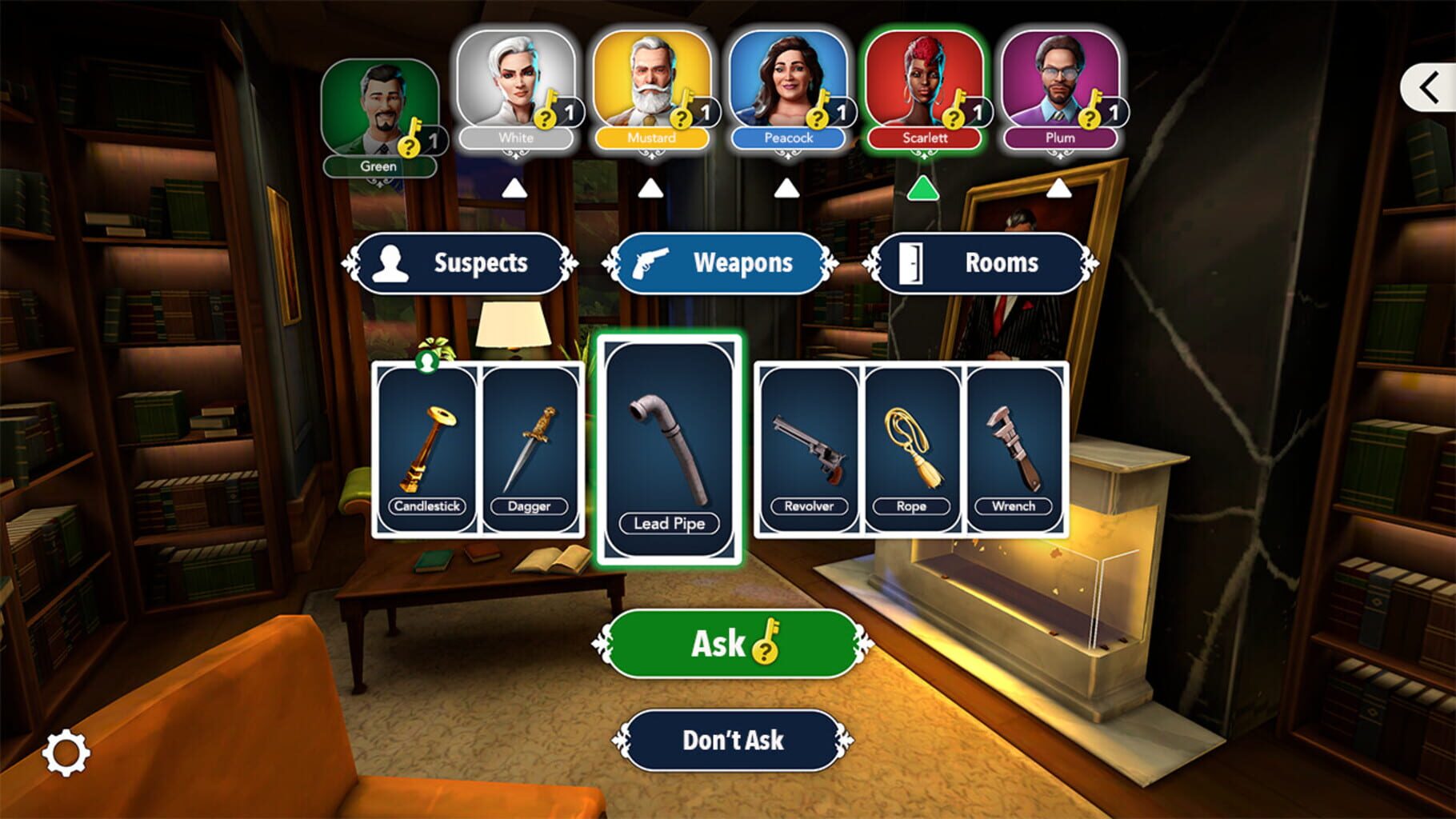 Clue/Cluedo screenshot