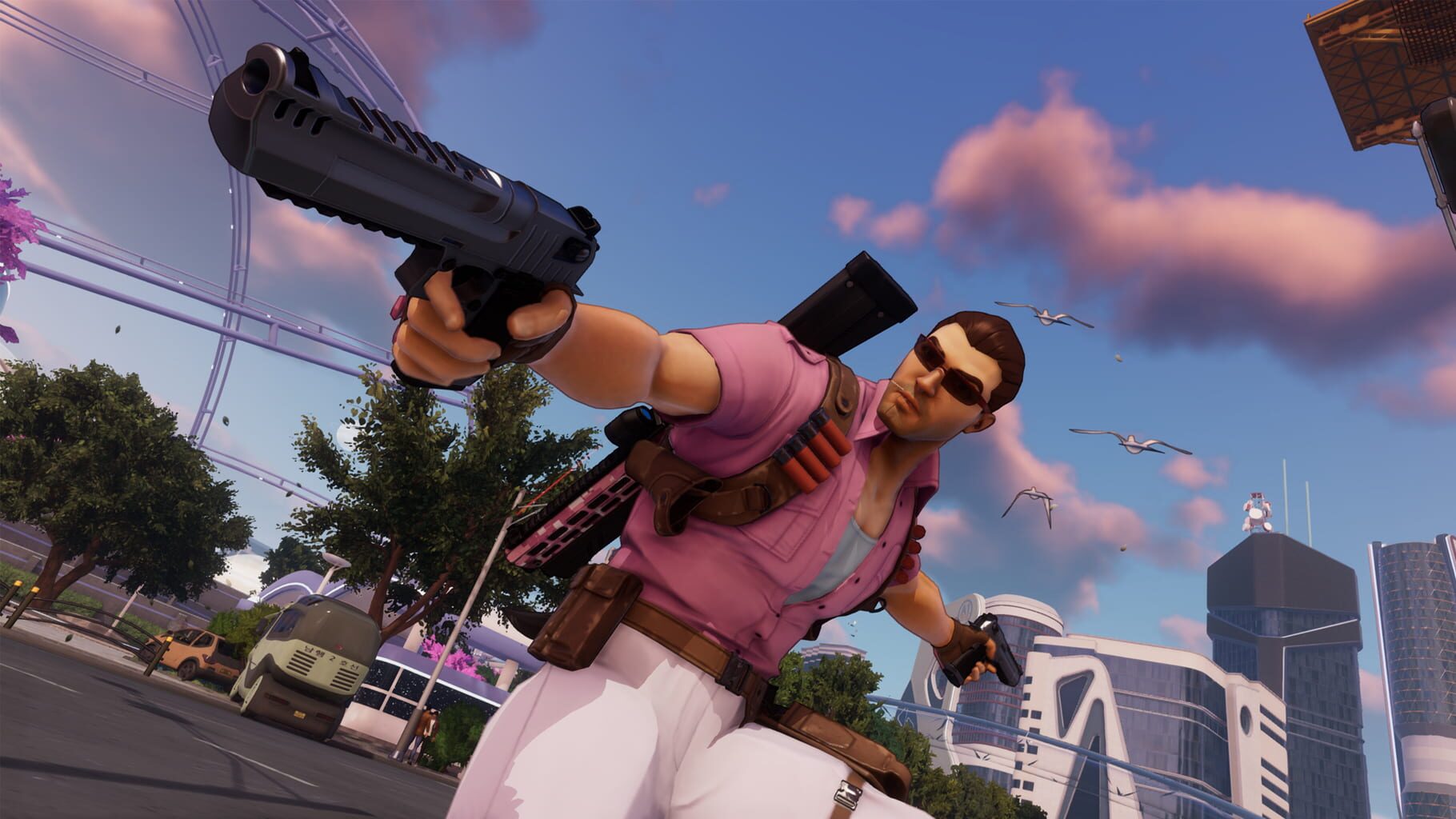 Captura de pantalla - Agents of Mayhem: Johnny Gat