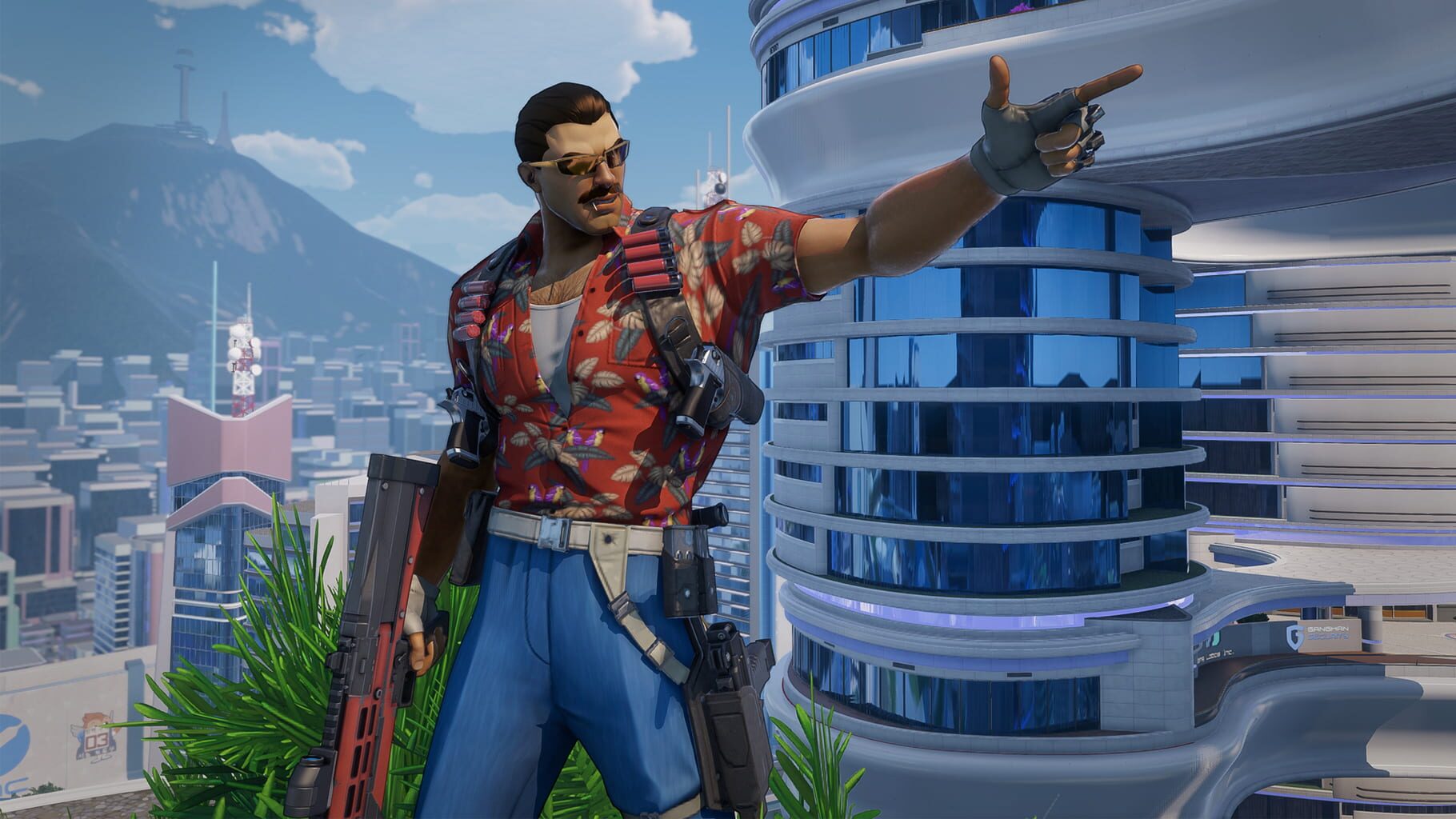 Captura de pantalla - Agents of Mayhem: Johnny Gat