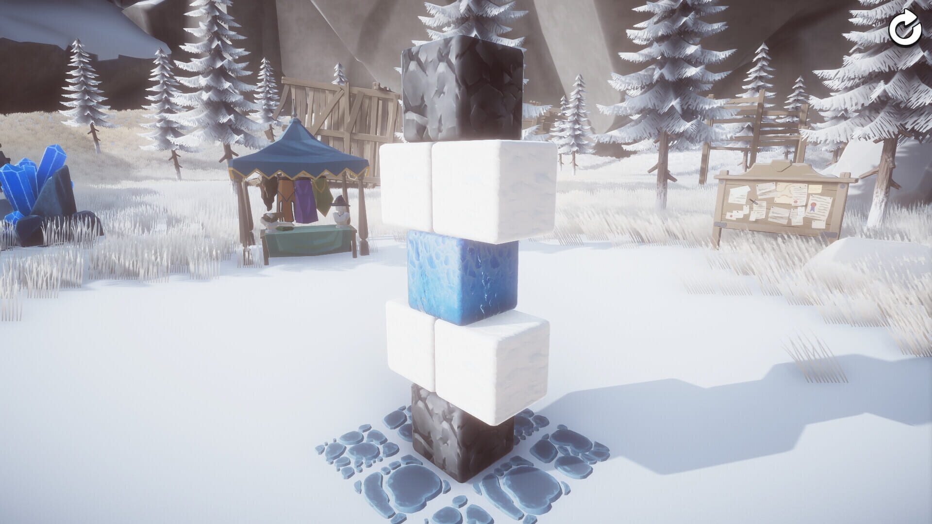 Snow Blocks - Screenshot