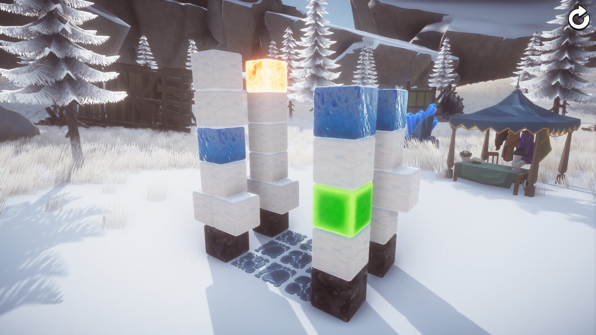 Snow Blocks - Screenshot