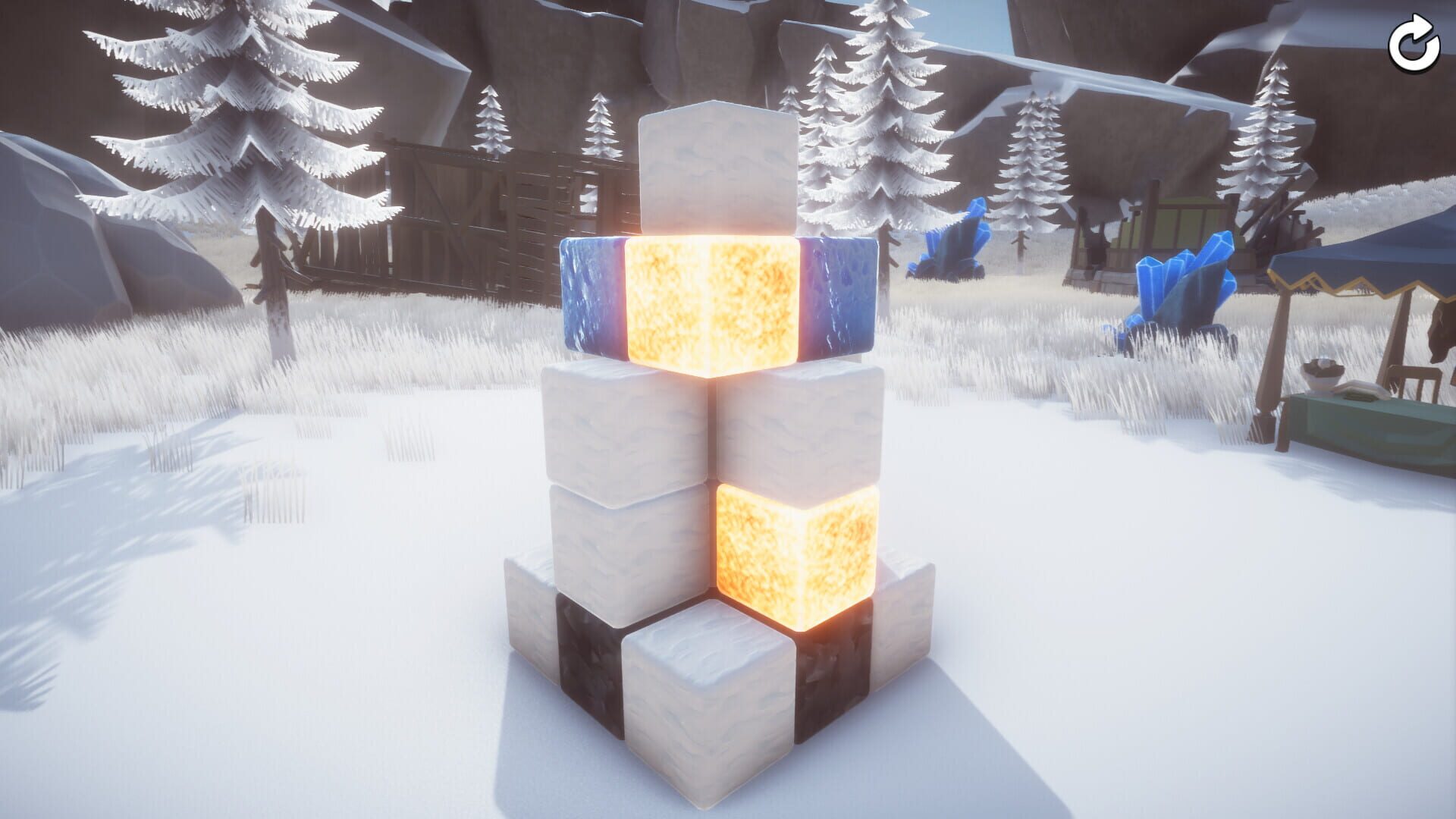 Snow Blocks - Screenshot