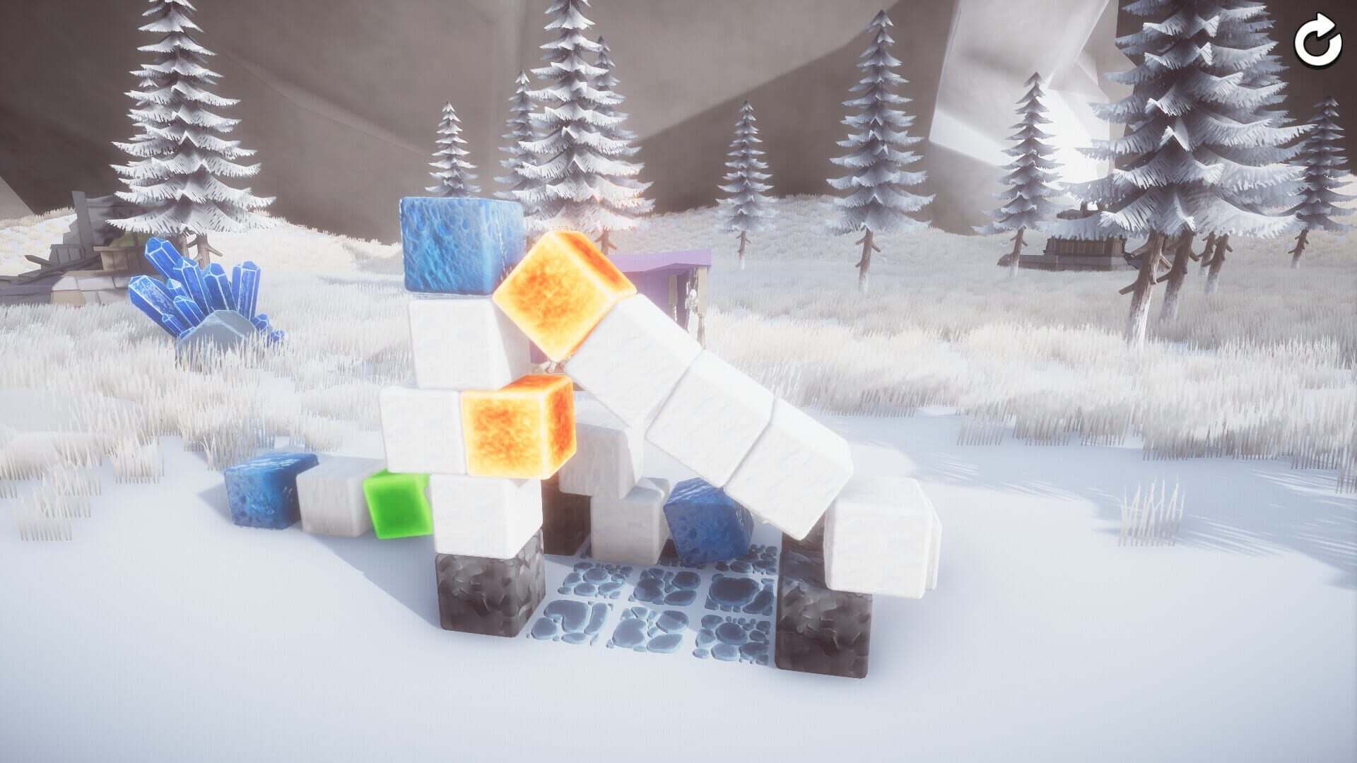 Snow Blocks - Screenshot