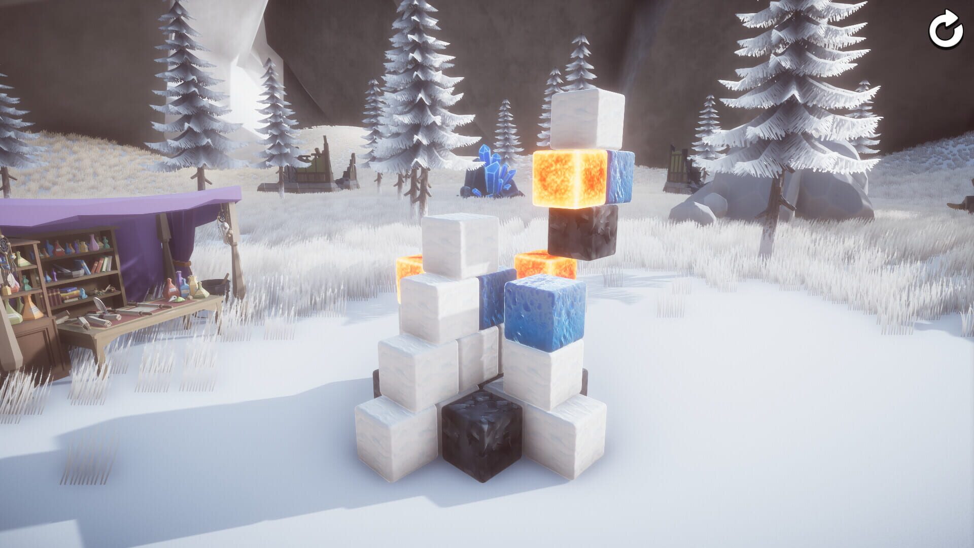 Snow Blocks - Screenshot