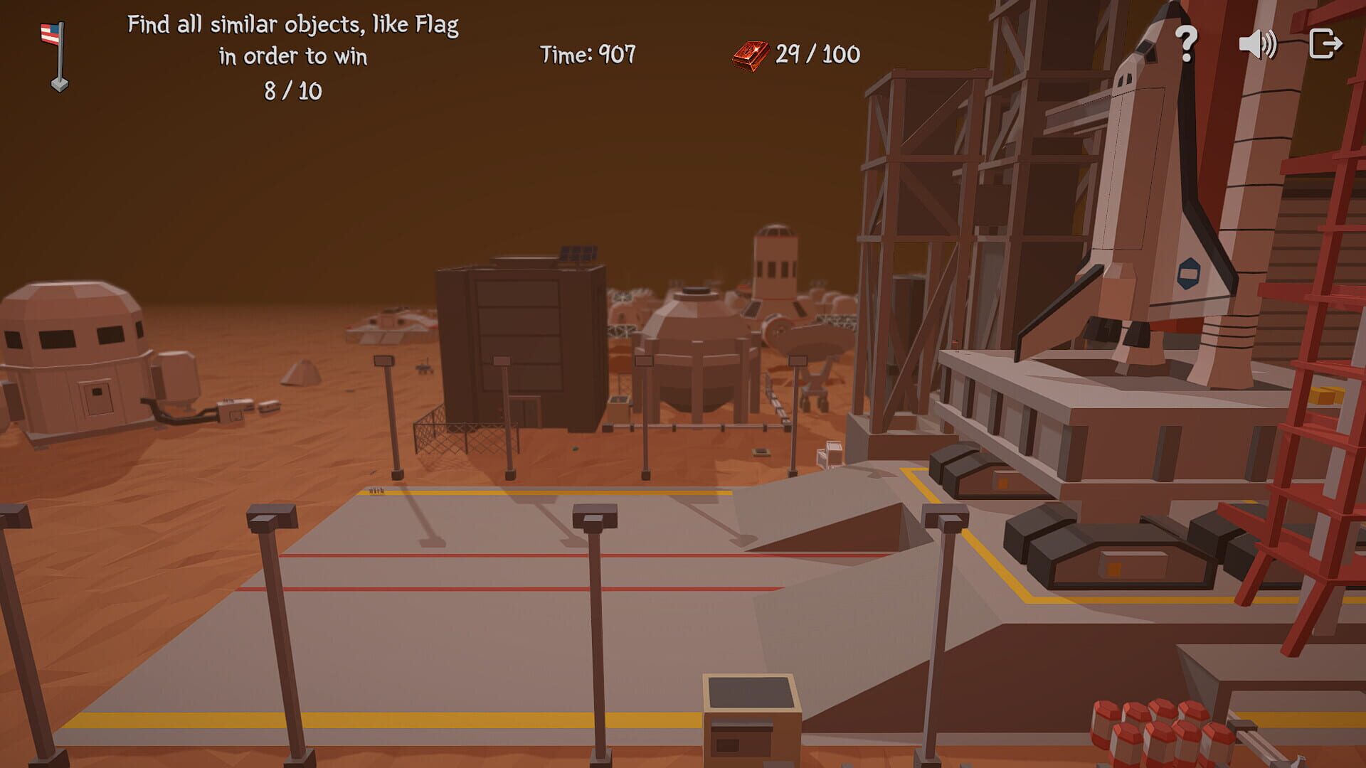 Martian Secrets - Screenshot