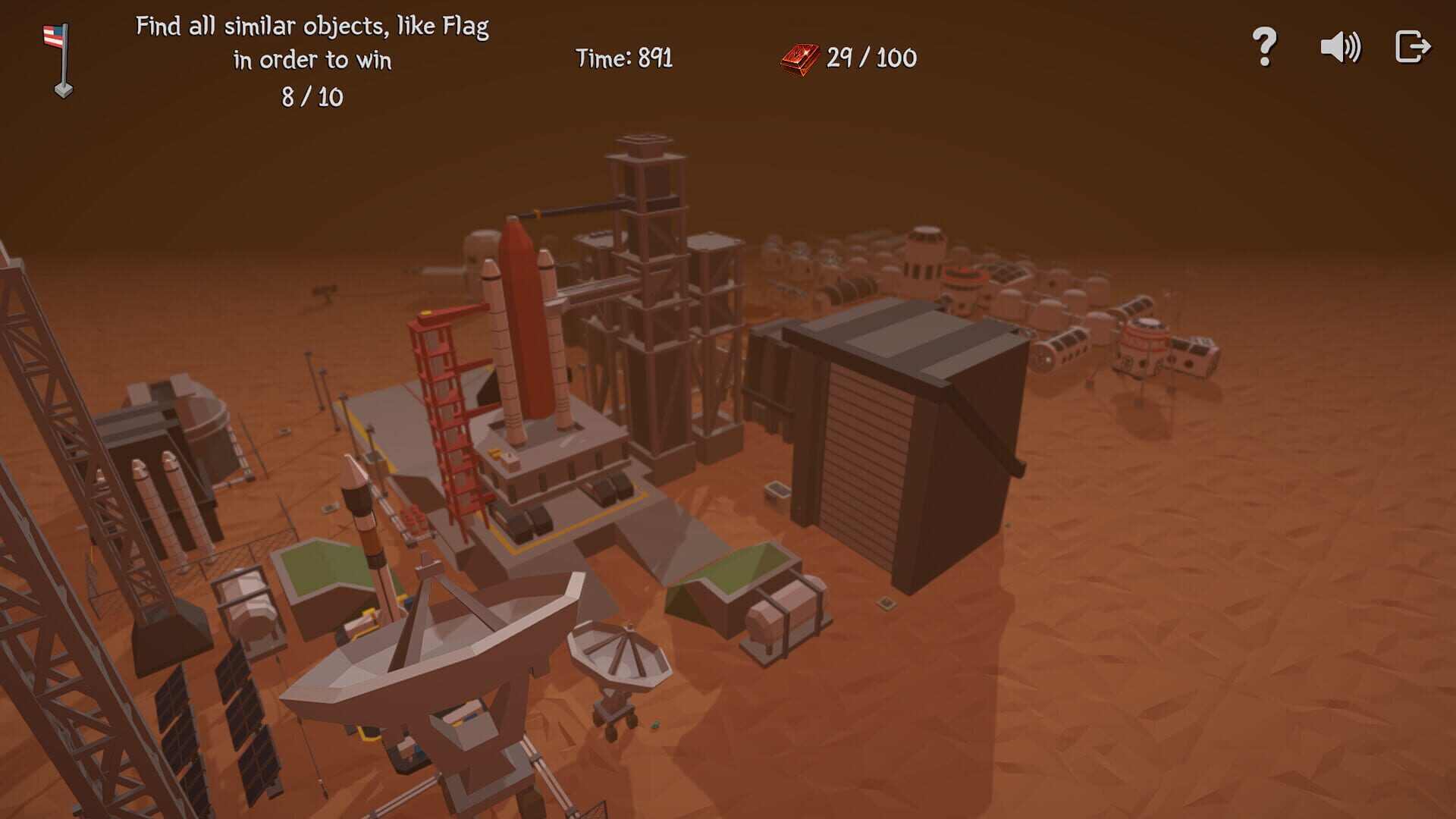 Martian Secrets - Screenshot