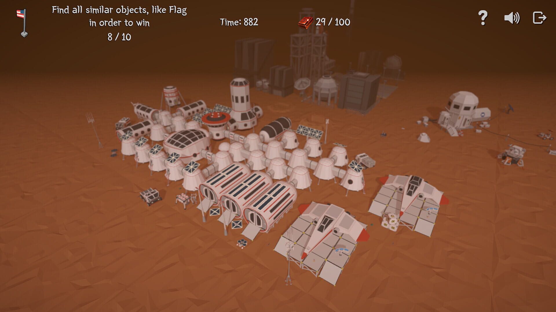 Martian Secrets - Screenshot