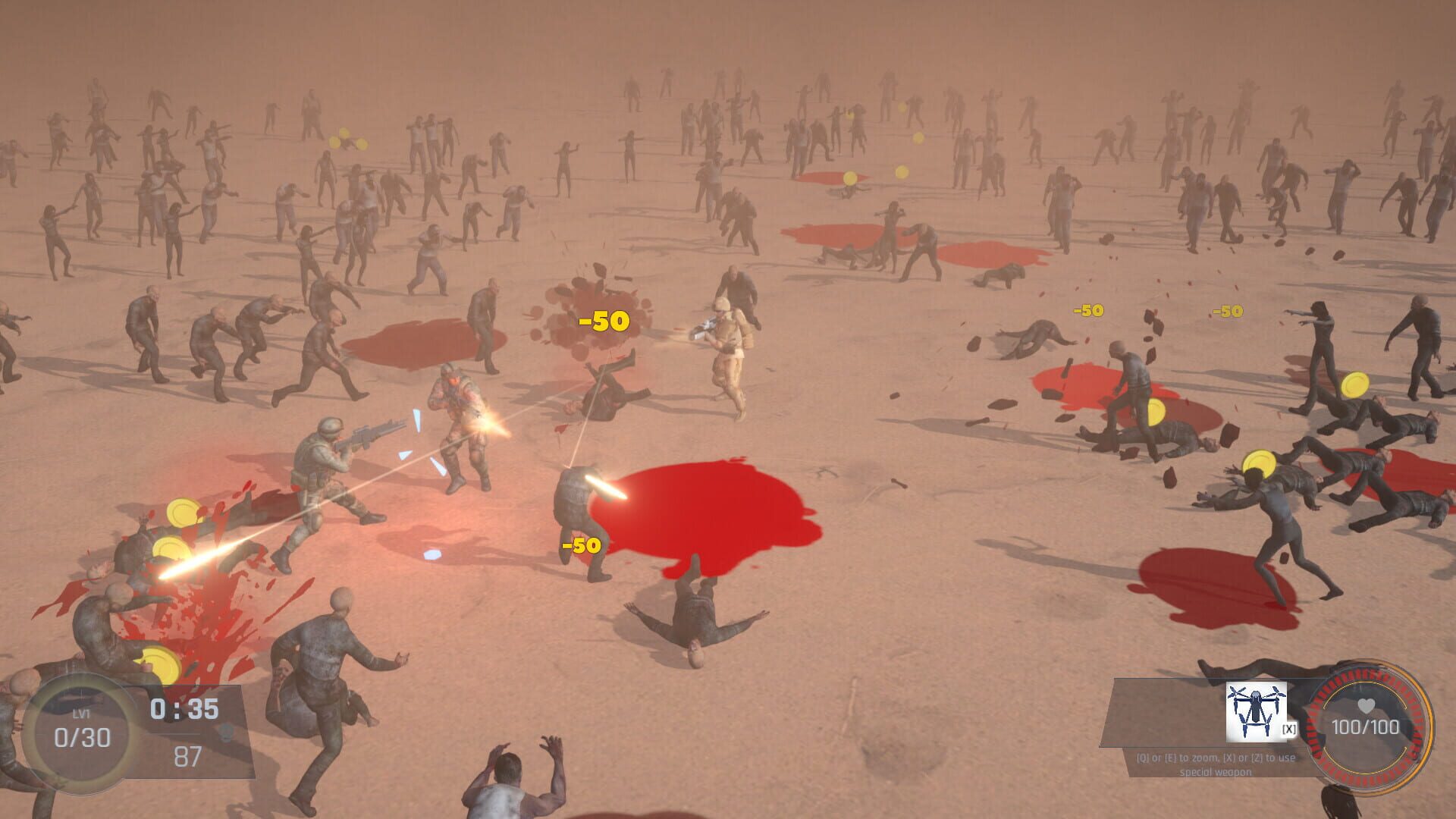 Zombie Battlefield Survivors screenshot