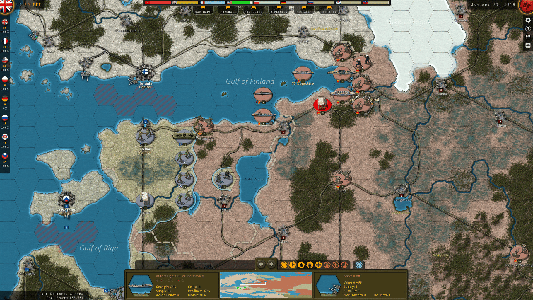 Strategic Command: World War I - Empires in Turmoil screenshot