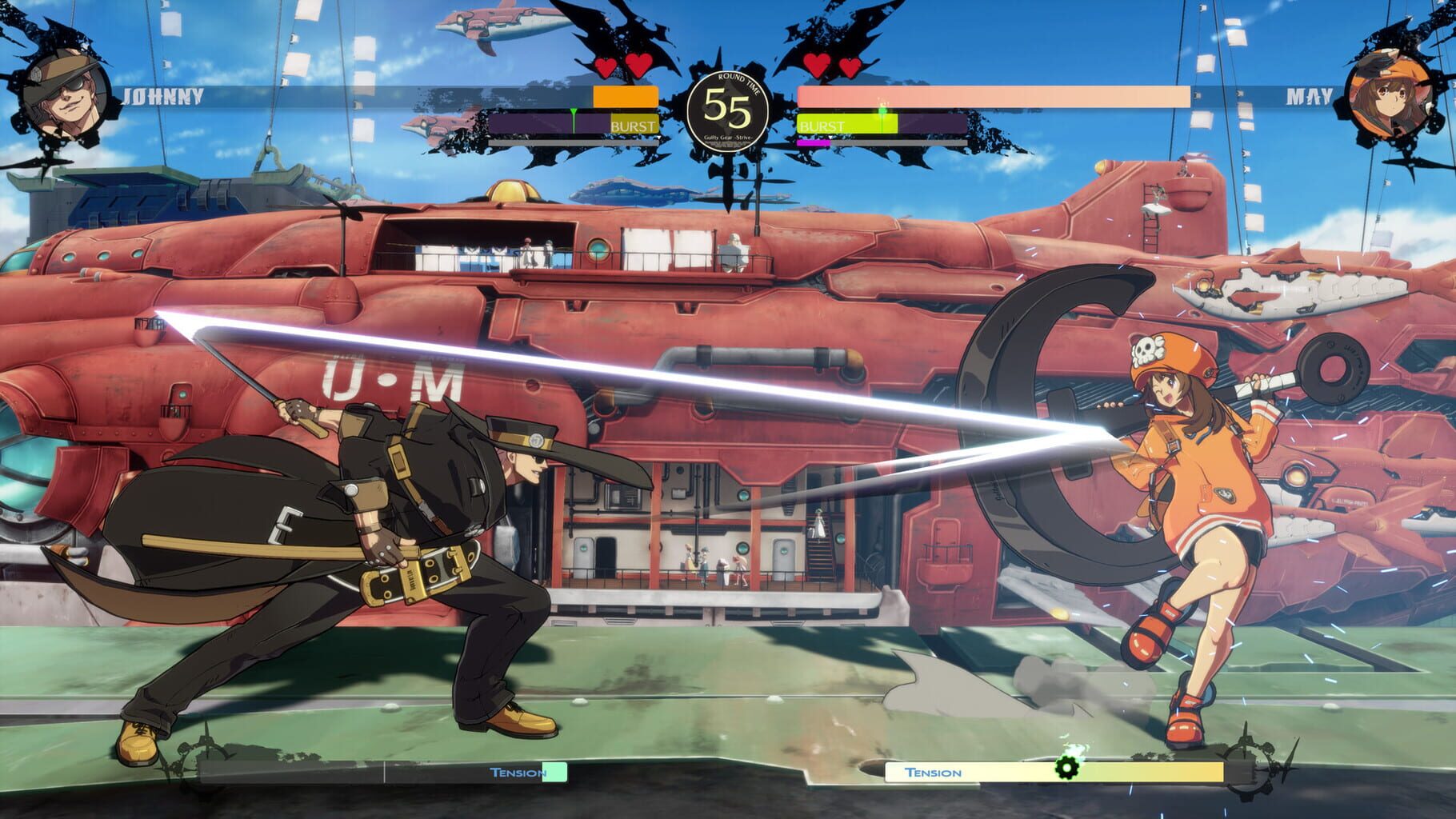 Captura de pantalla - Guilty Gear: Strive - Additional Character 10: Johnny