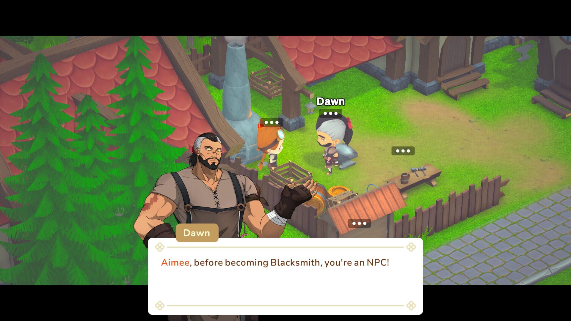 NPC Ville: The Story of the Blacksmith - Screenshot