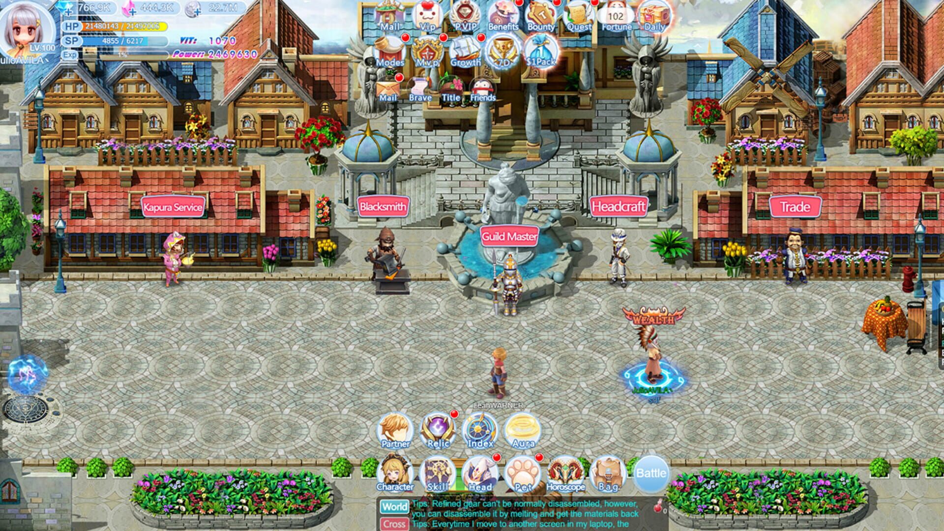 World of Rune - Screenshot