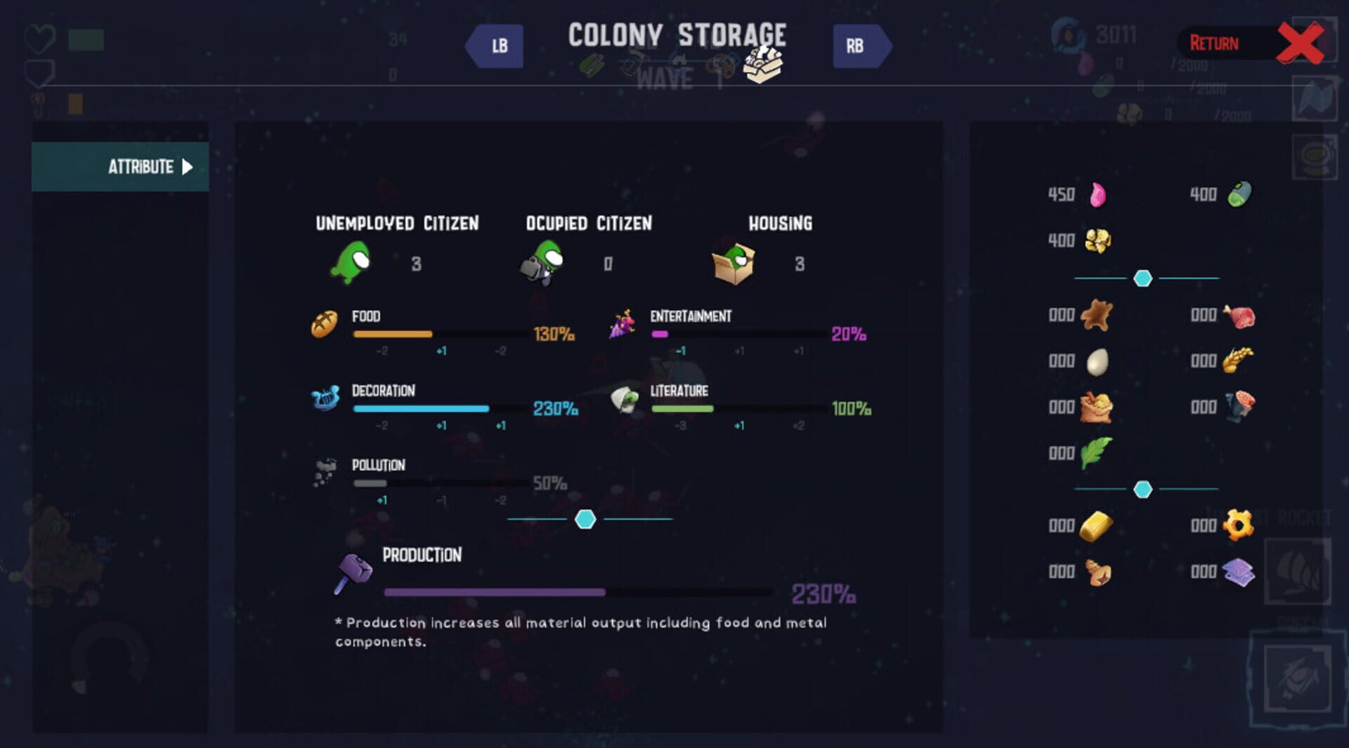 Starship Scramble - Screenshot
