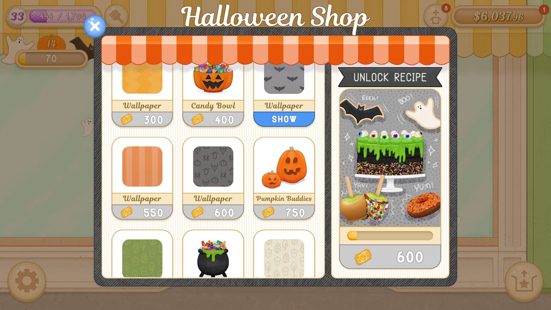 Baker Business 3: Halloween Pack - Screenshot