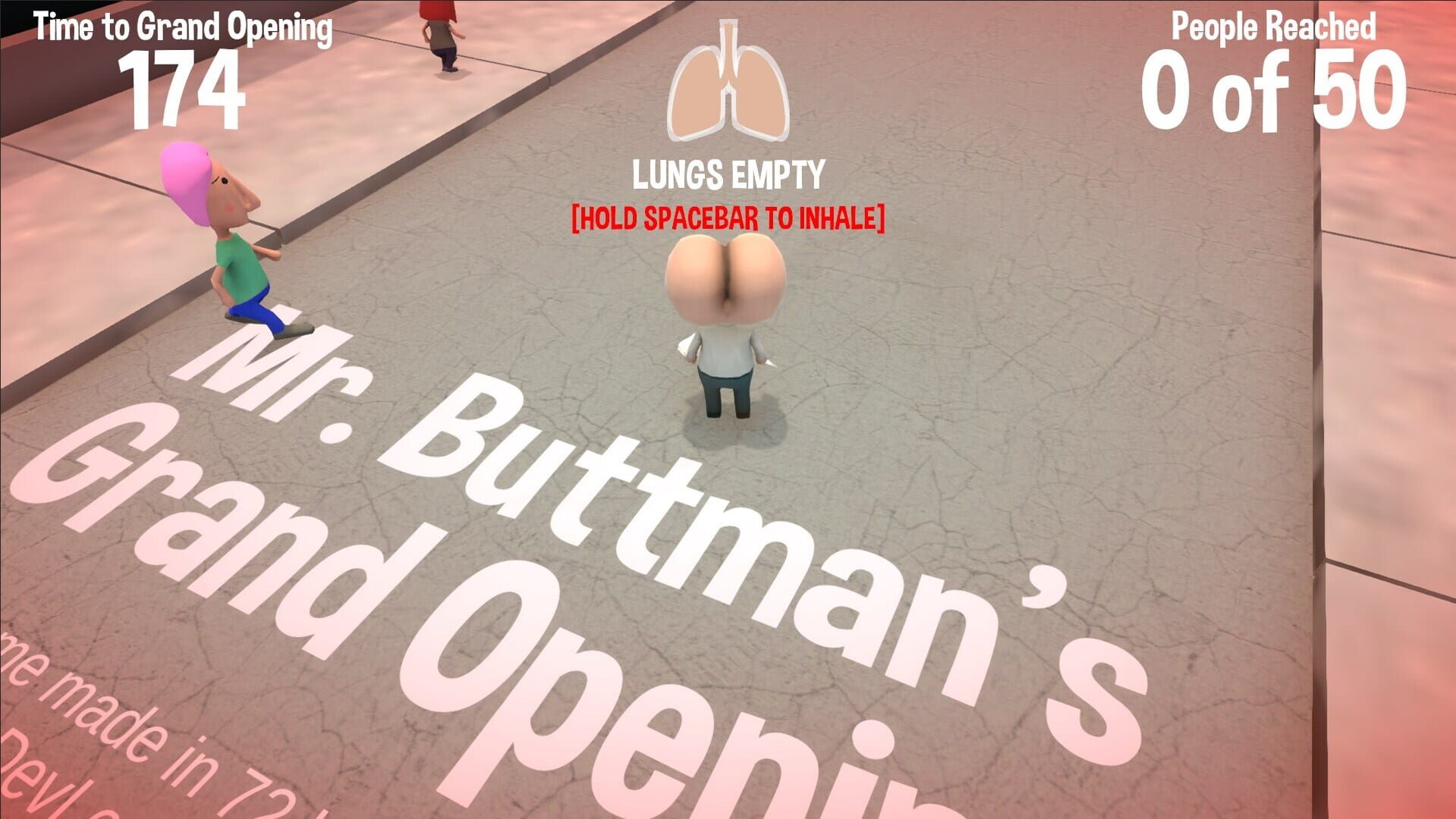 Mr. Buttman's Grand Opening - Screenshot