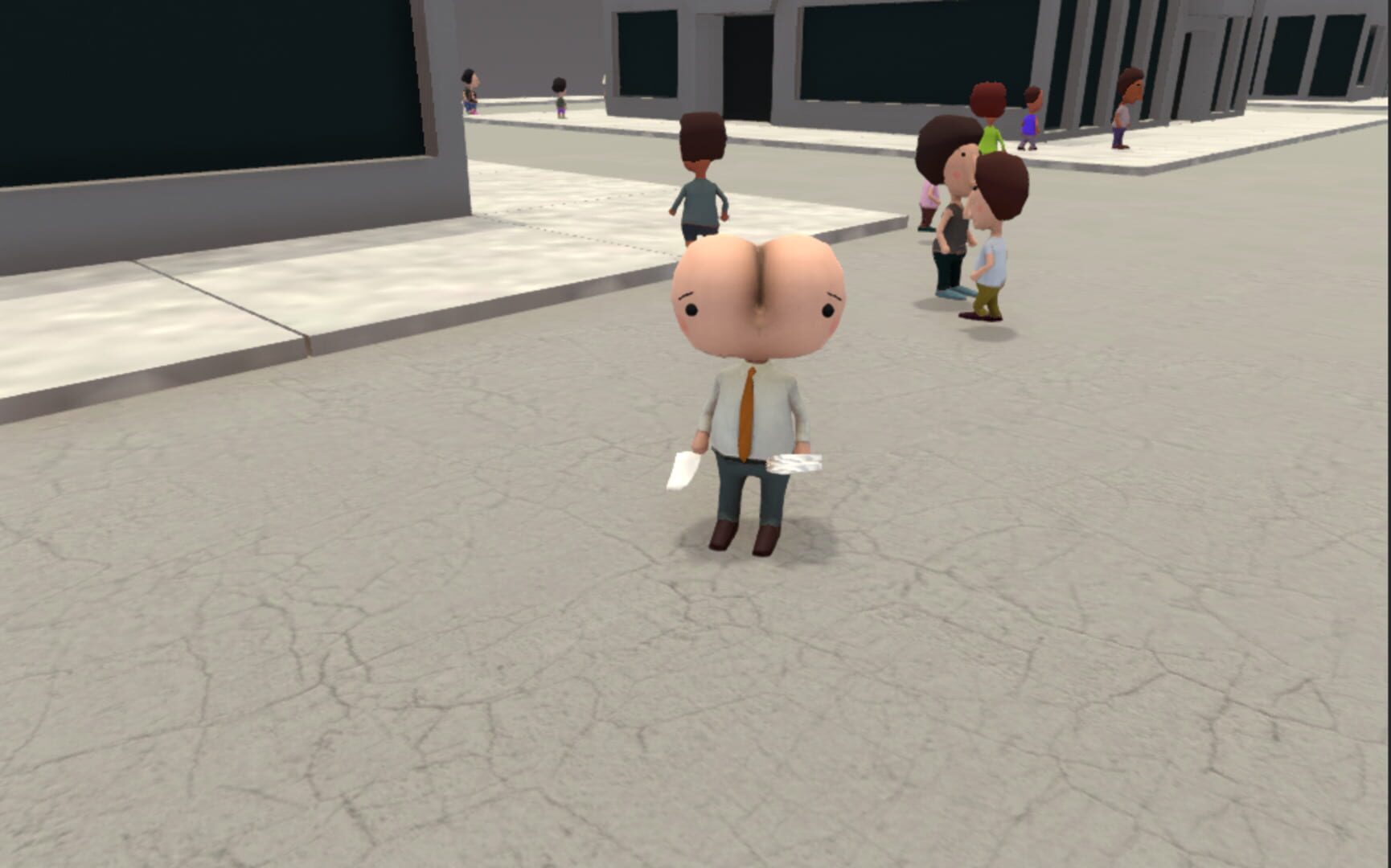 Mr. Buttman's Grand Opening - Screenshot