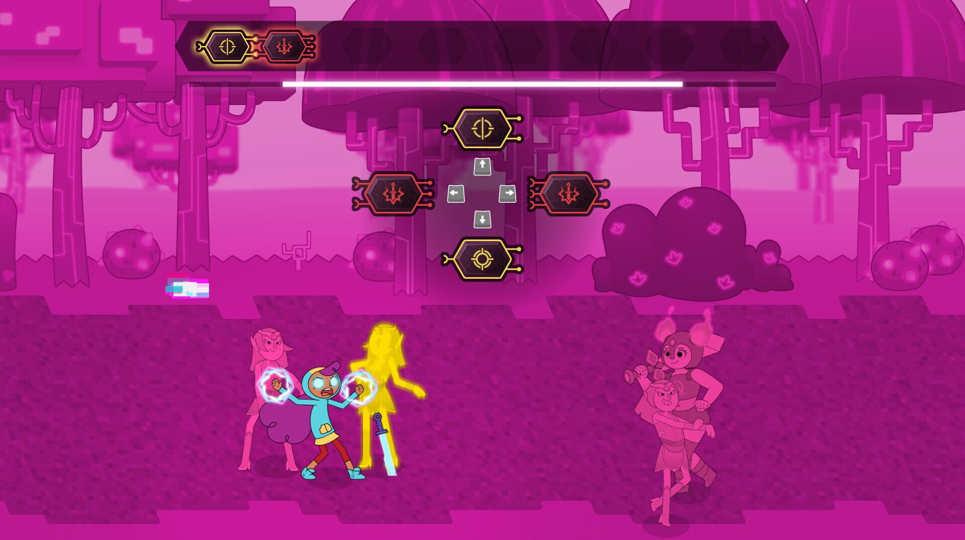 Glitchers: Hack 'em Up - Screenshot