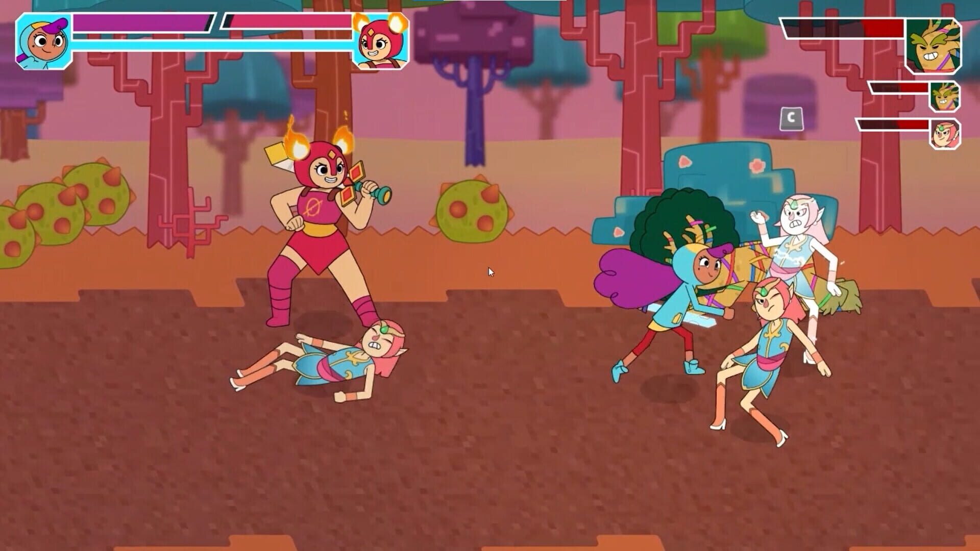 Glitchers: Hack 'em Up - Screenshot