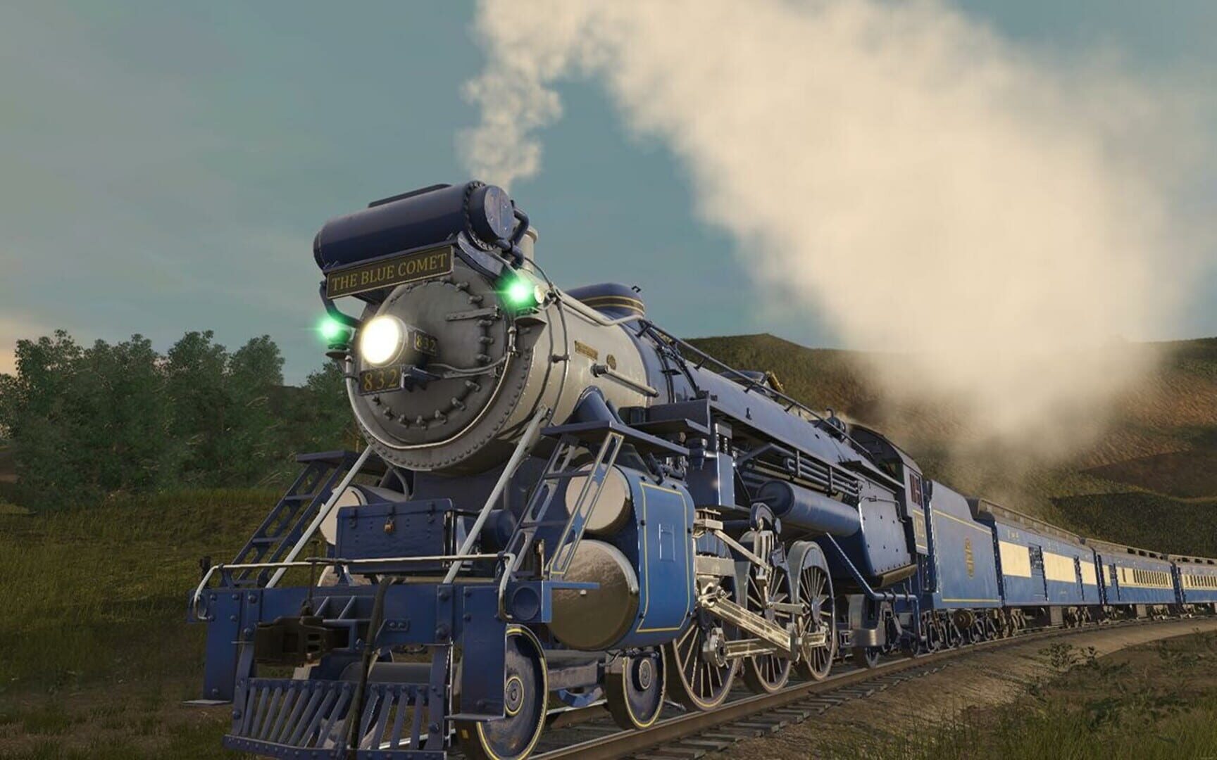 Trainz Plus DLC: Blue Comet 2.0 - The Seashore's Finest Train - Screenshot