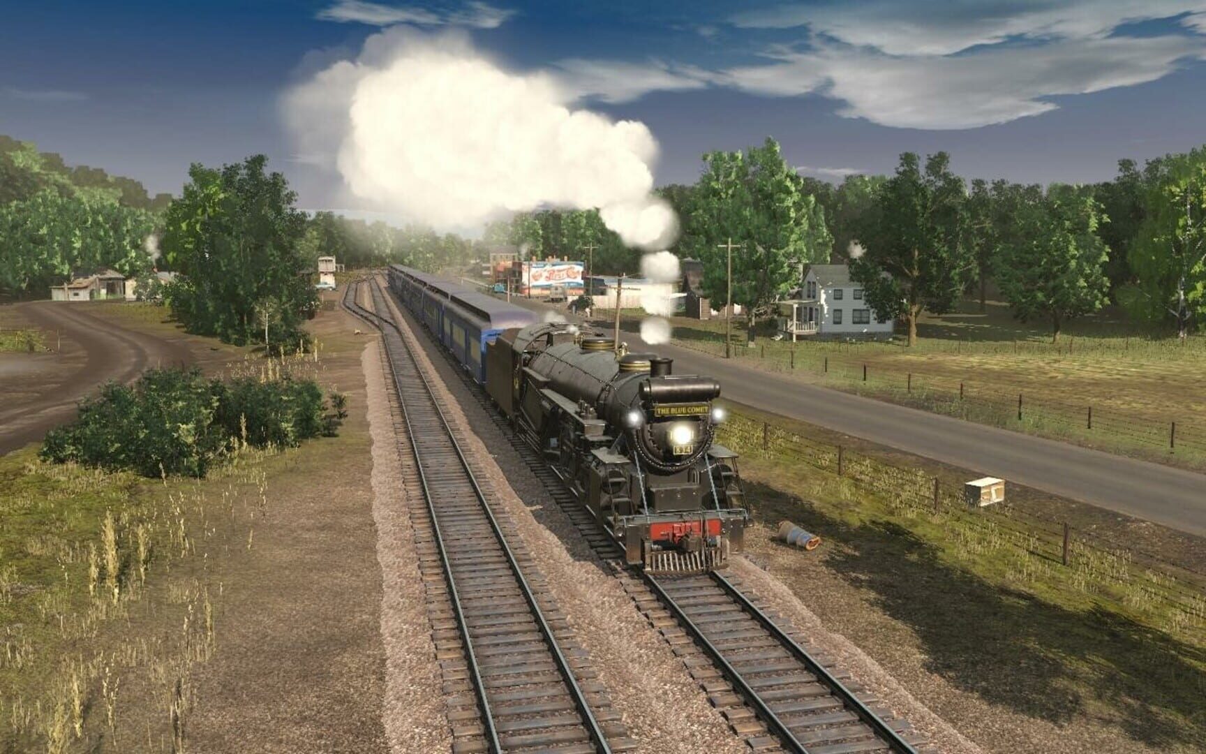 Trainz Plus DLC: Blue Comet 2.0 - The Seashore's Finest Train - Screenshot