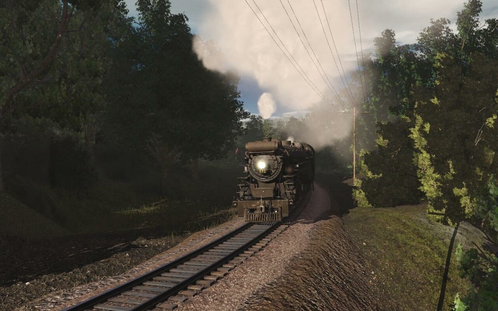 Trainz Plus DLC: Blue Comet 2.0 - The Seashore's Finest Train - Screenshot