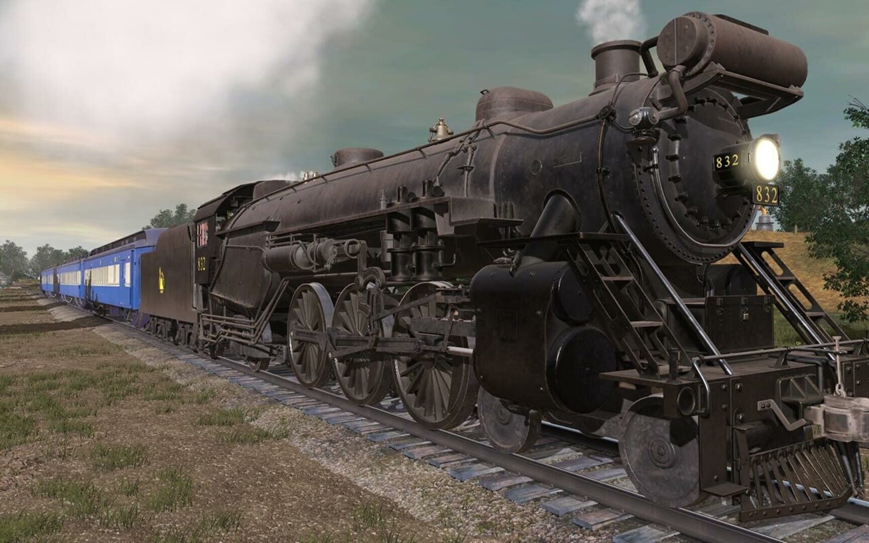 Trainz Plus DLC: Blue Comet 2.0 - The Seashore's Finest Train - Screenshot