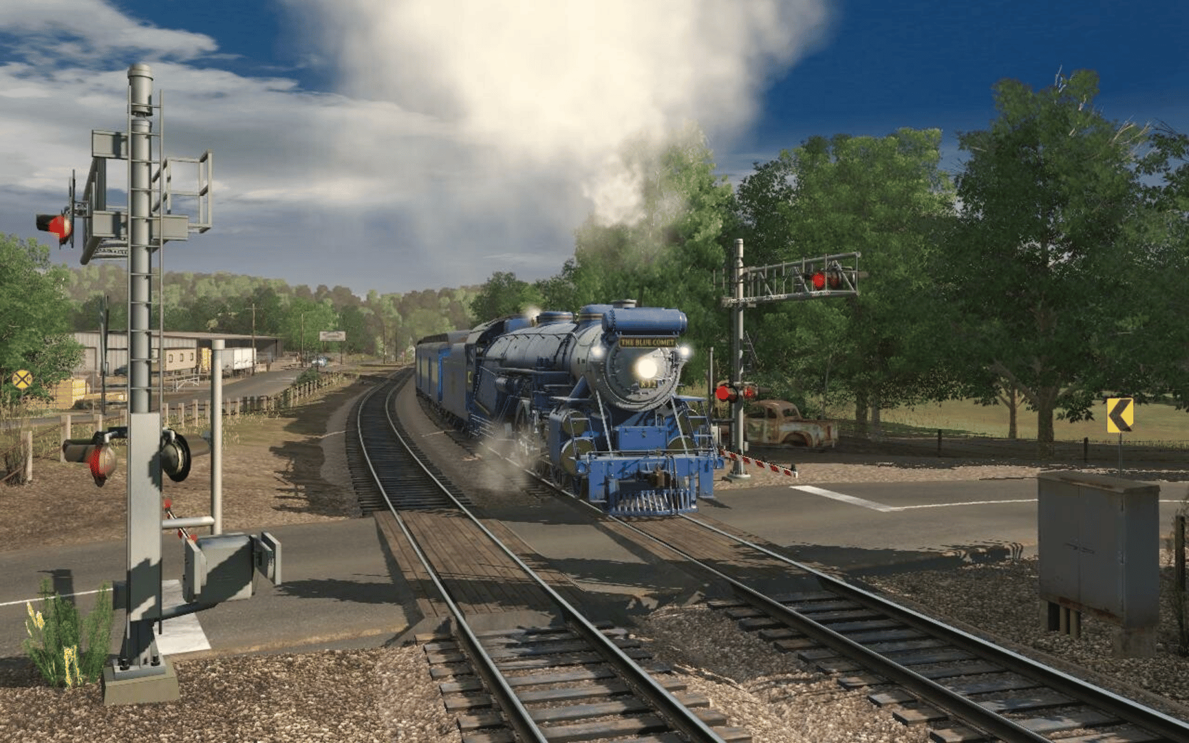 Trainz 2022 DLC: Blue Comet 2.0 - The Seashore's Finest Train screenshot