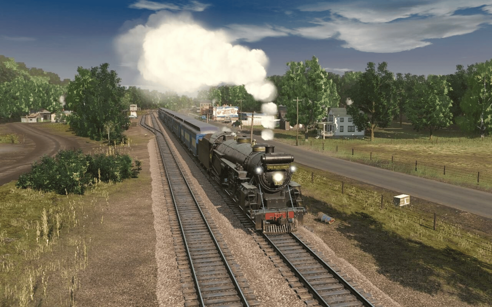 Trainz 2022 DLC: Blue Comet 2.0 - The Seashore's Finest Train screenshot