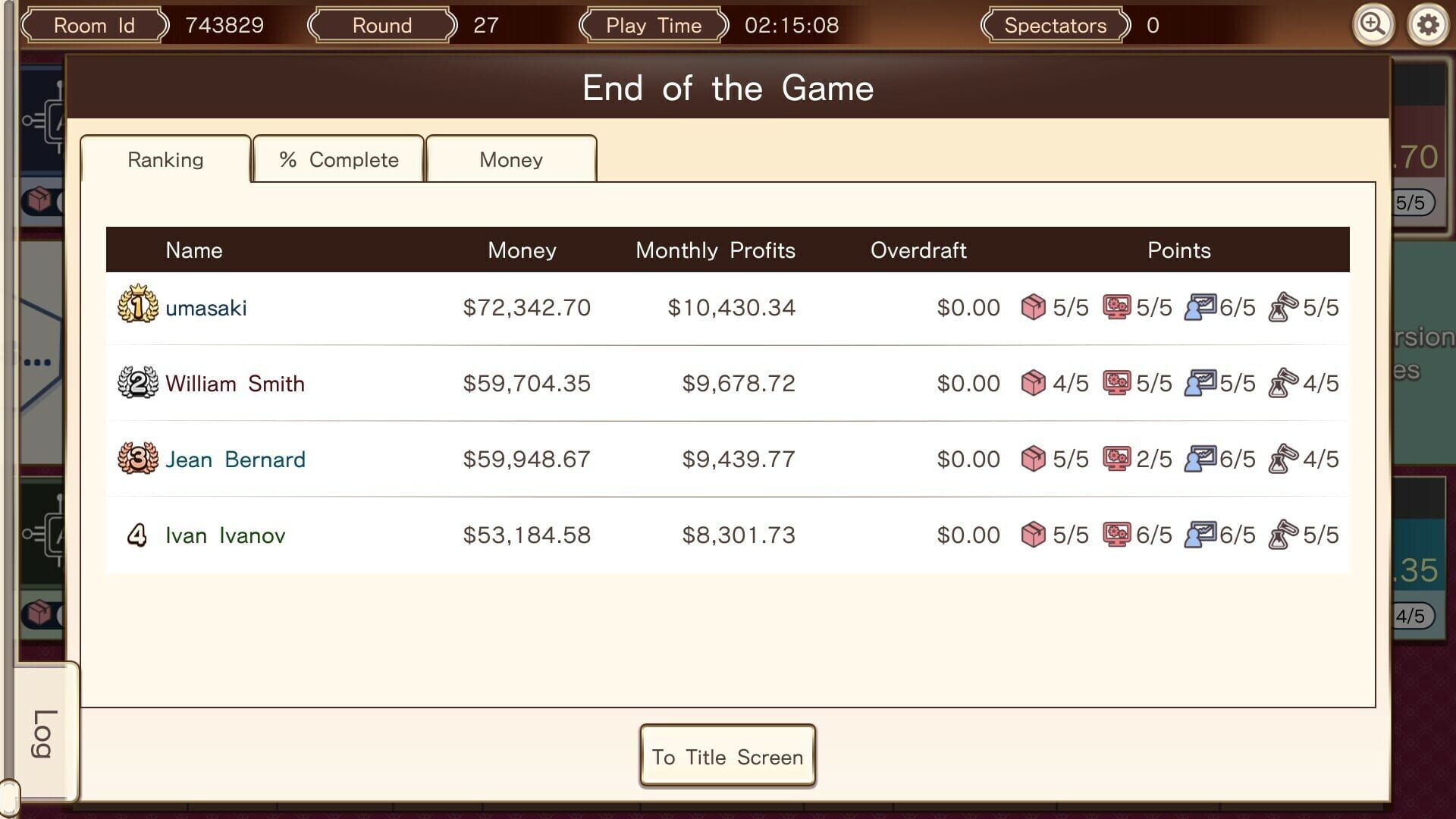 The Leverage Game: Business Edition - Screenshot