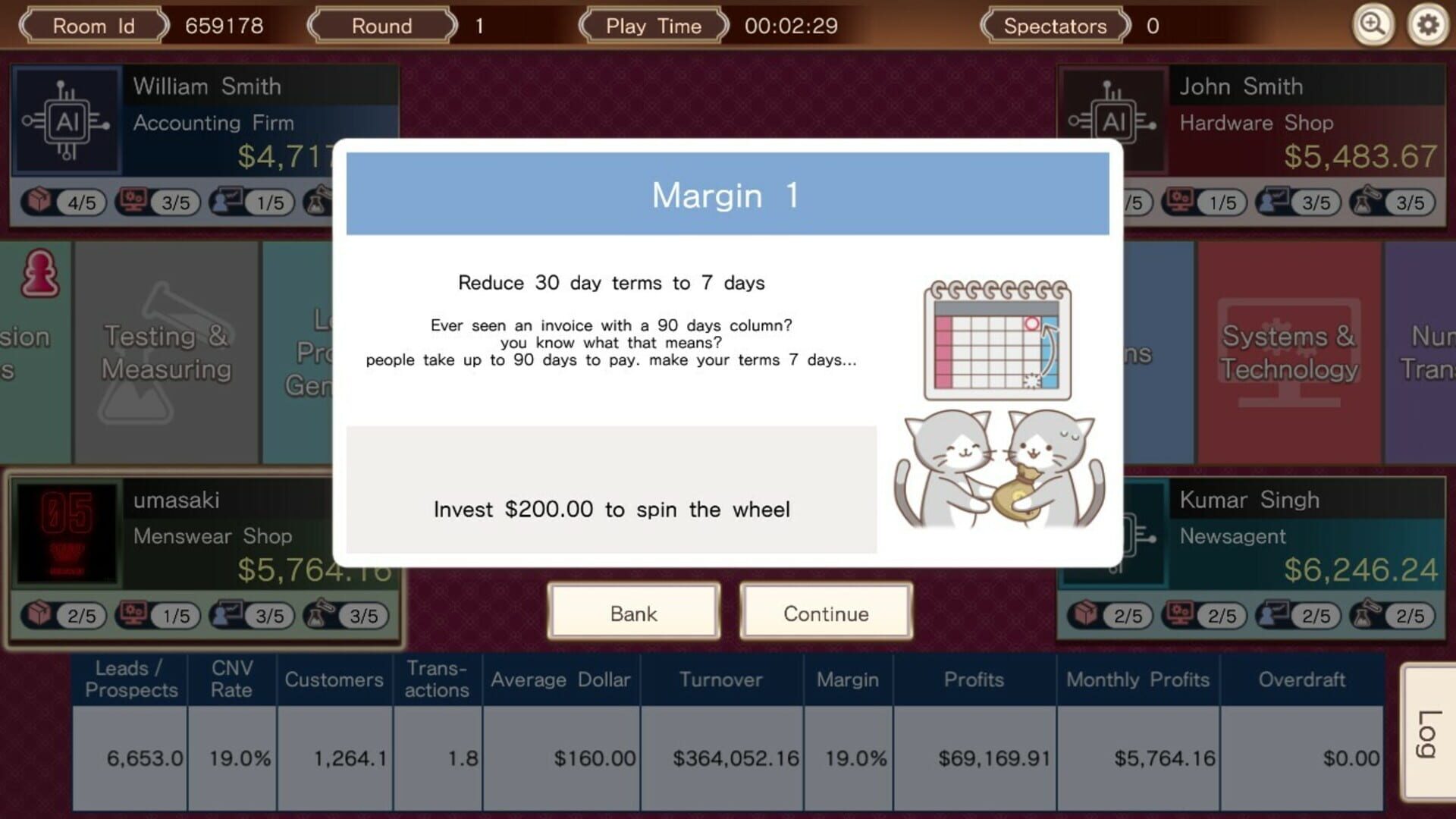 The Leverage Game: Business Edition - Screenshot