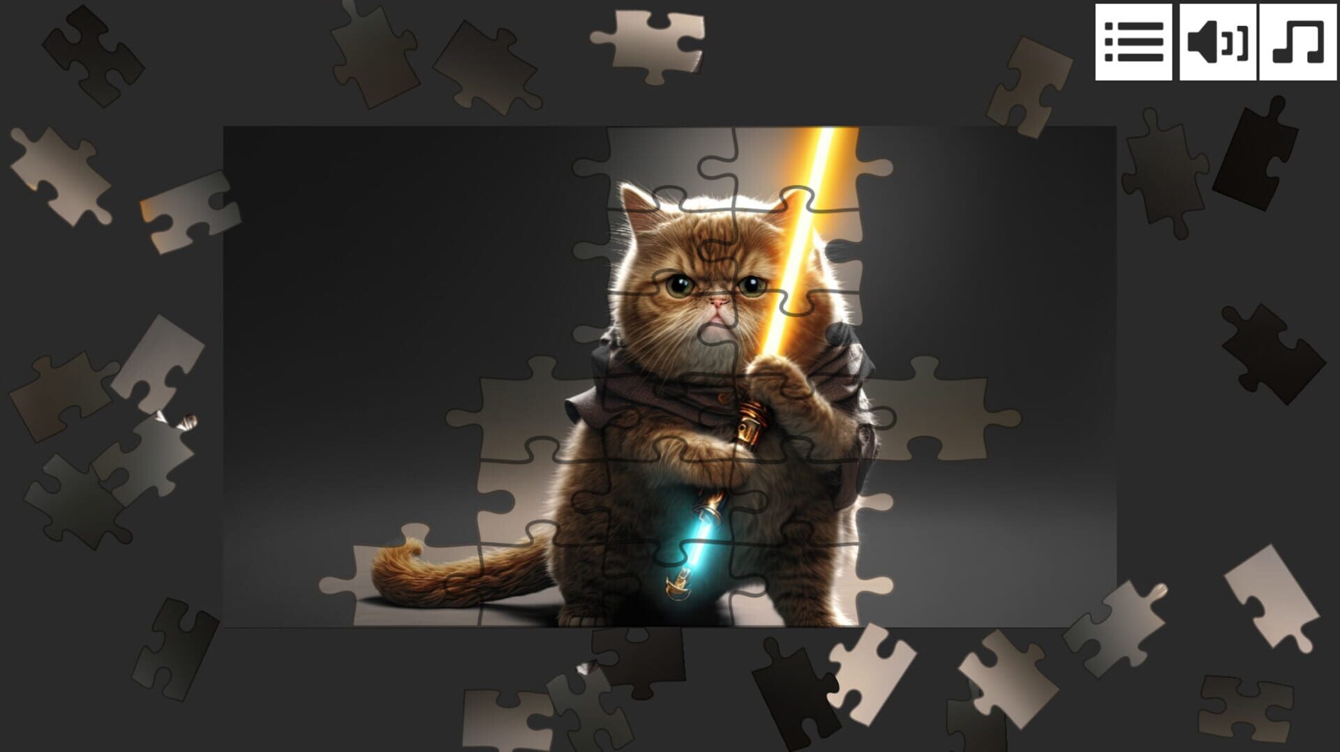 Cat Jigsaw Puzzle Games: Expansion Pack 1 - Screenshot
