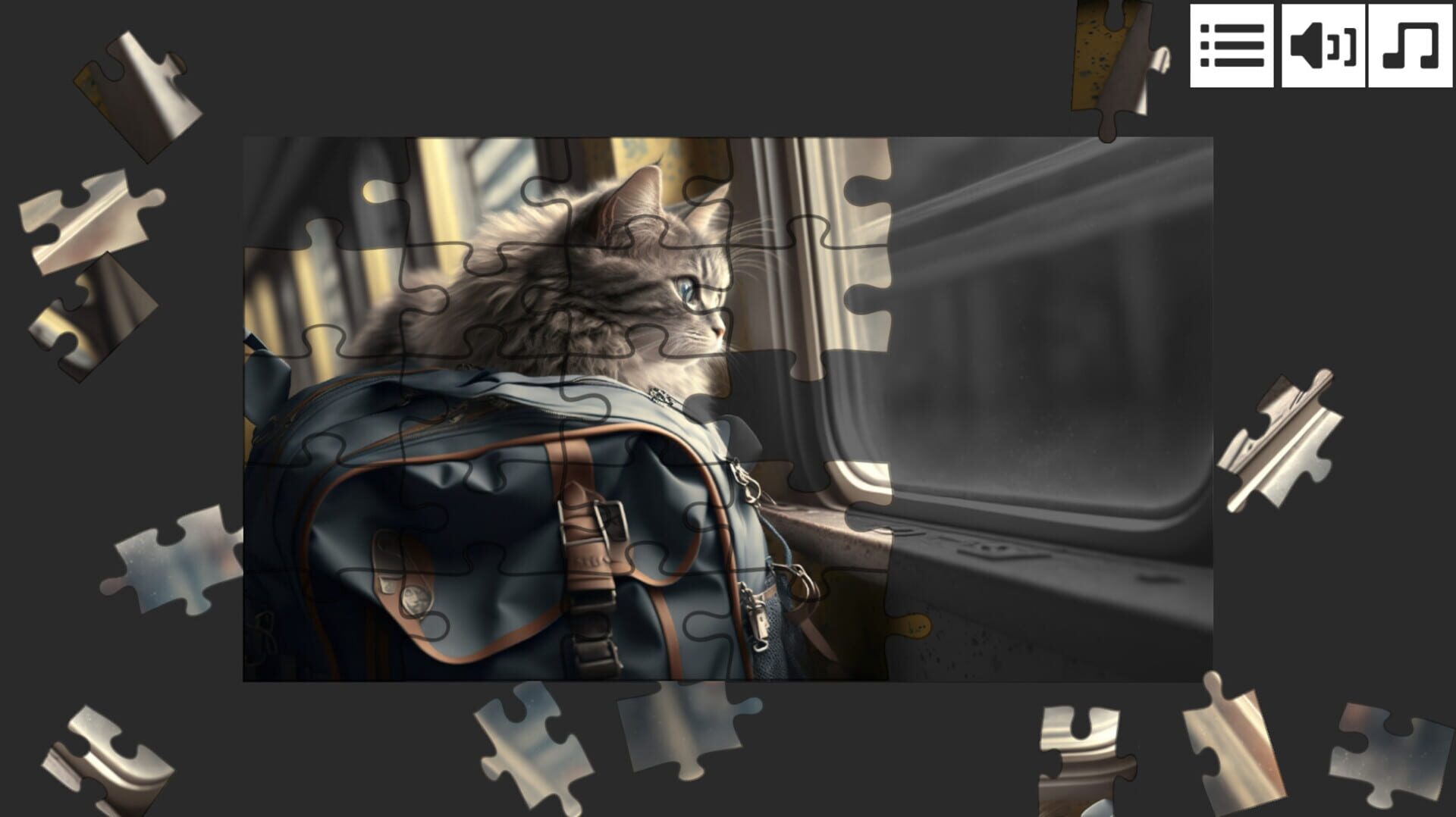 Cat Jigsaw Puzzle Games: Expansion Pack 1 - Screenshot