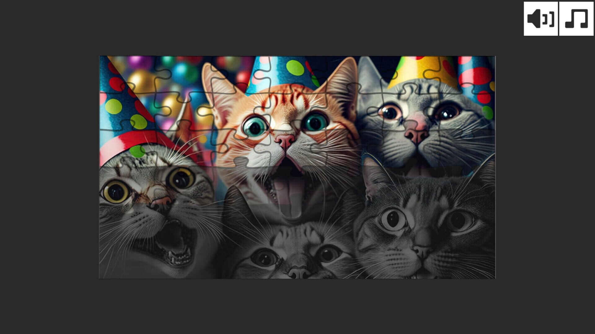 Cat Jigsaw Puzzle Games: Expansion Pack 3 - Screenshot