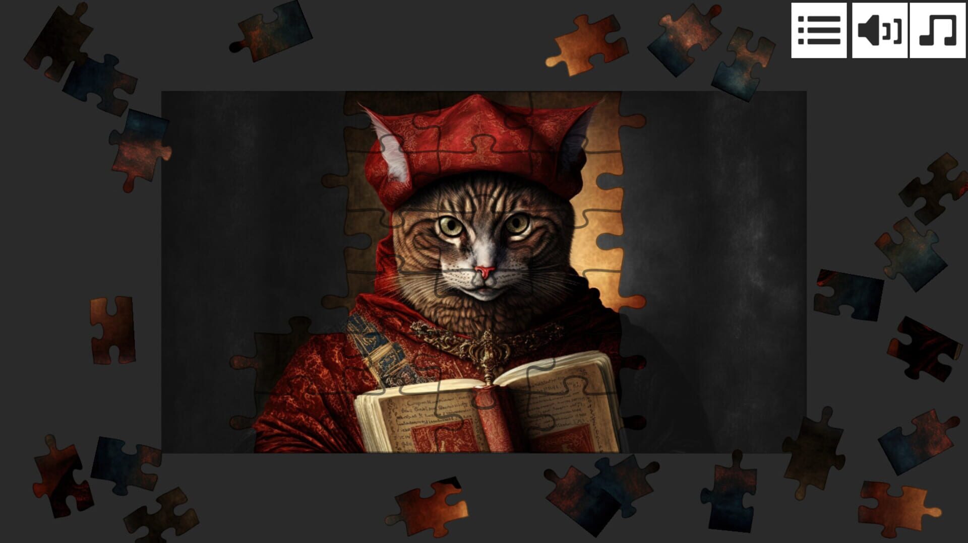 Cat Jigsaw Puzzle Games: Expansion Pack 4 - Screenshot